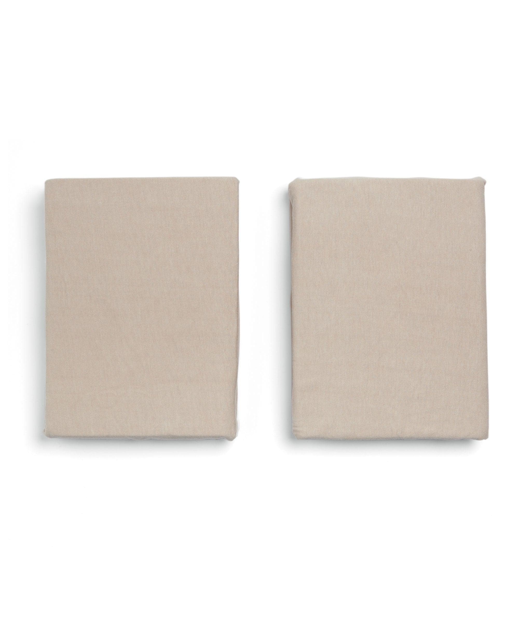 Cotbed Fitted Sheets (2 pack) Mocha - Welcome to the World Duckling - Image 4