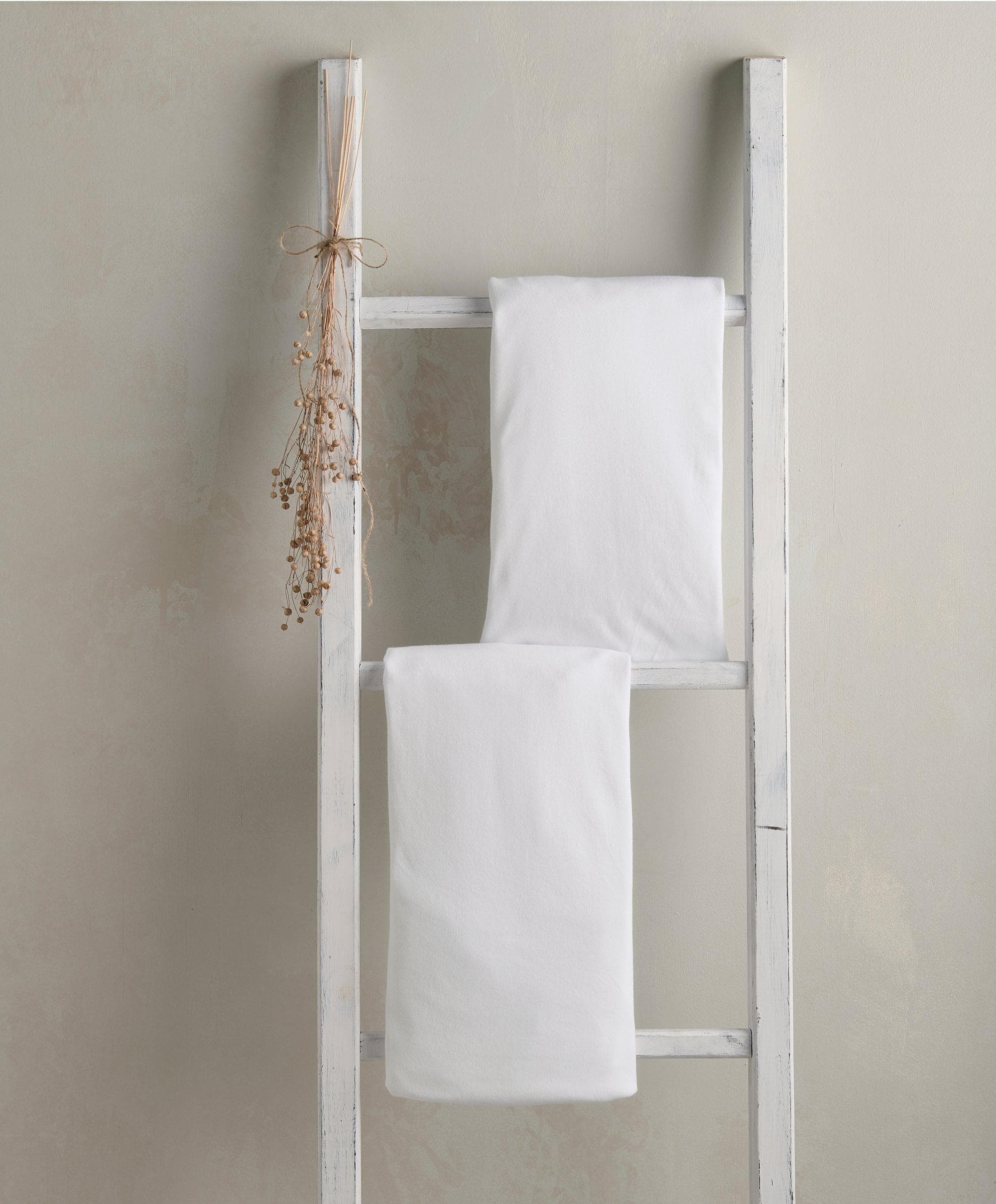Petite Cot Fitted Sheets (2 Pack) - White