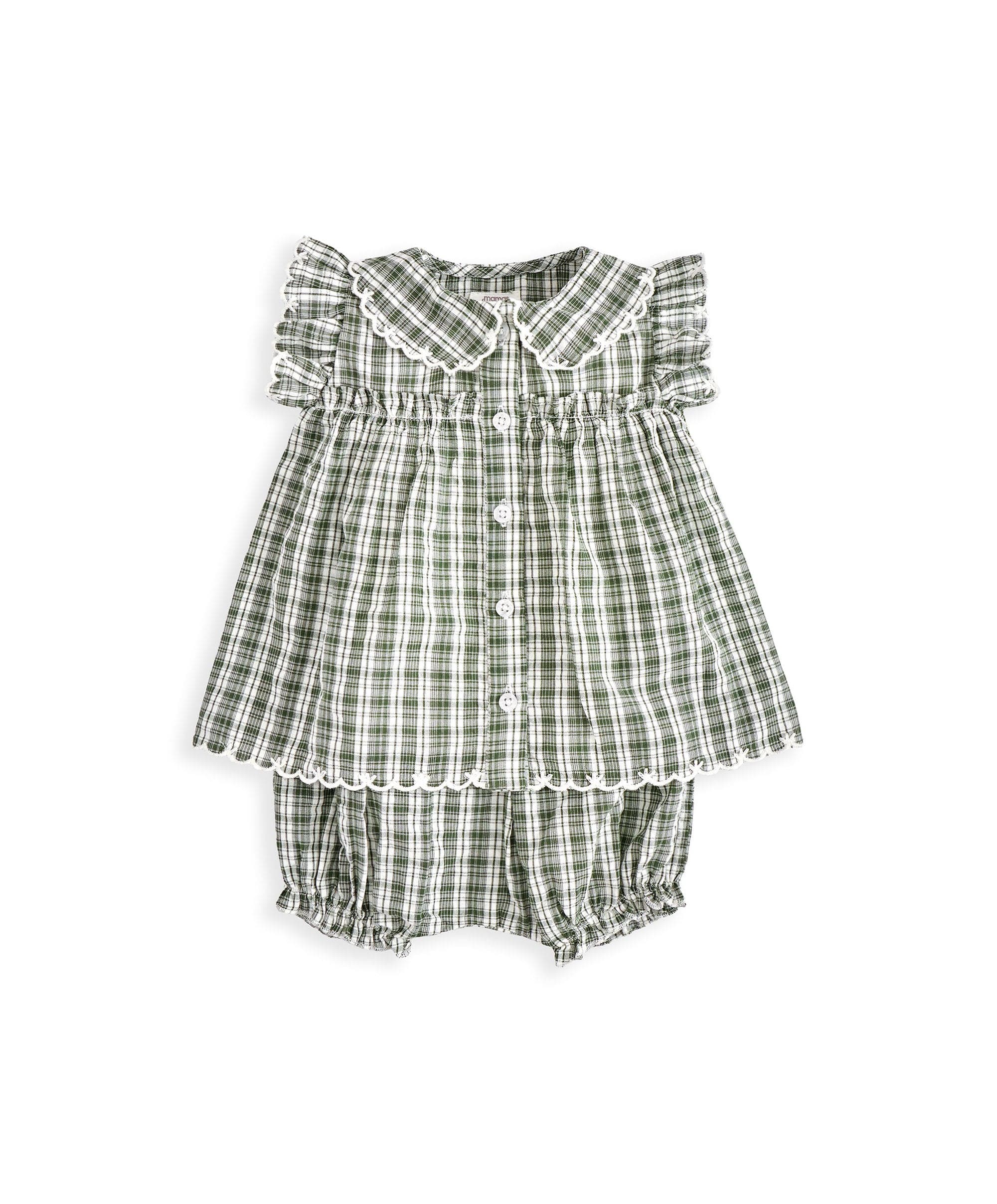 Gingham Print Outfit Set - Image 4