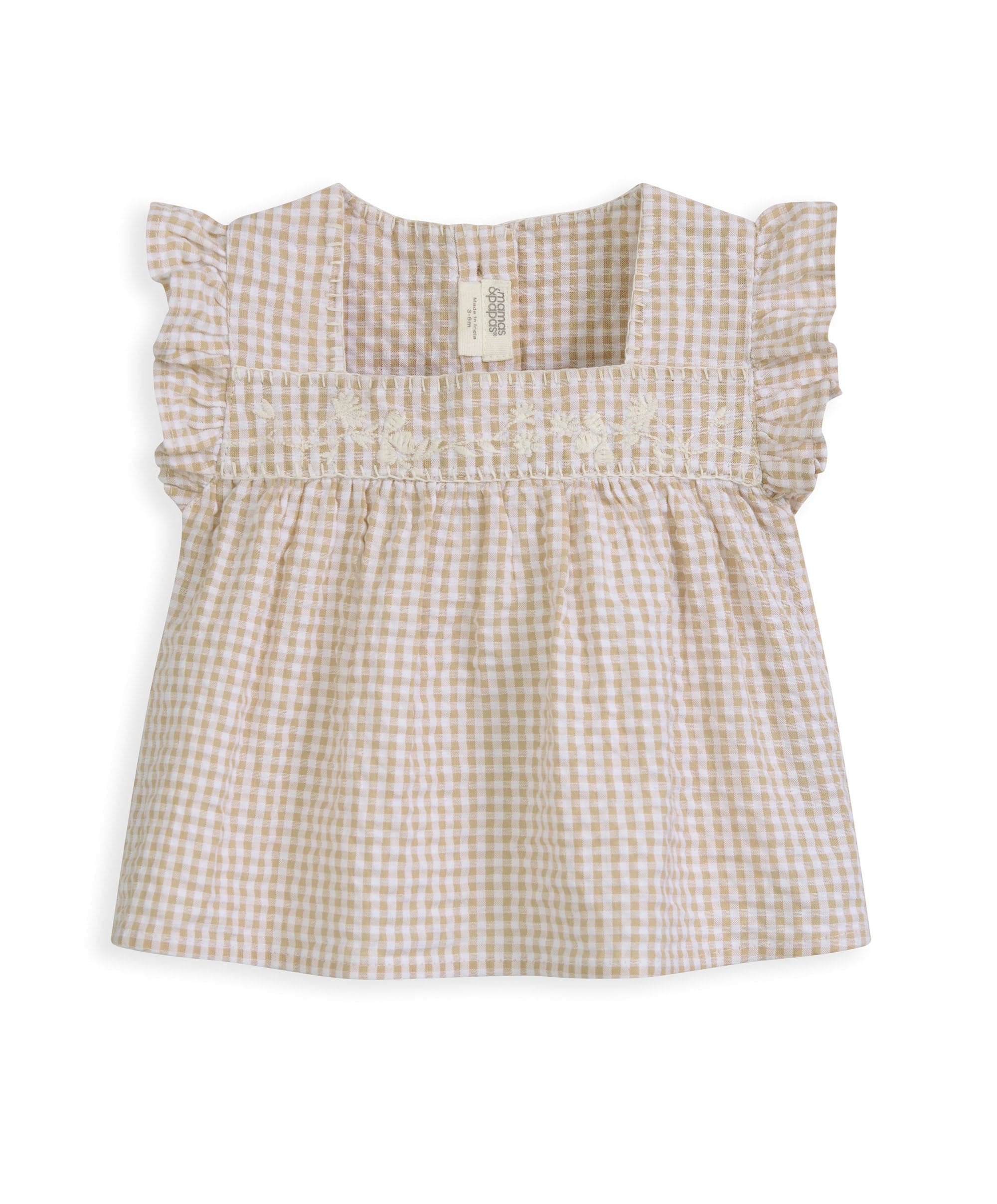 Pink Gingham Blouse & Bloomers - Image 5