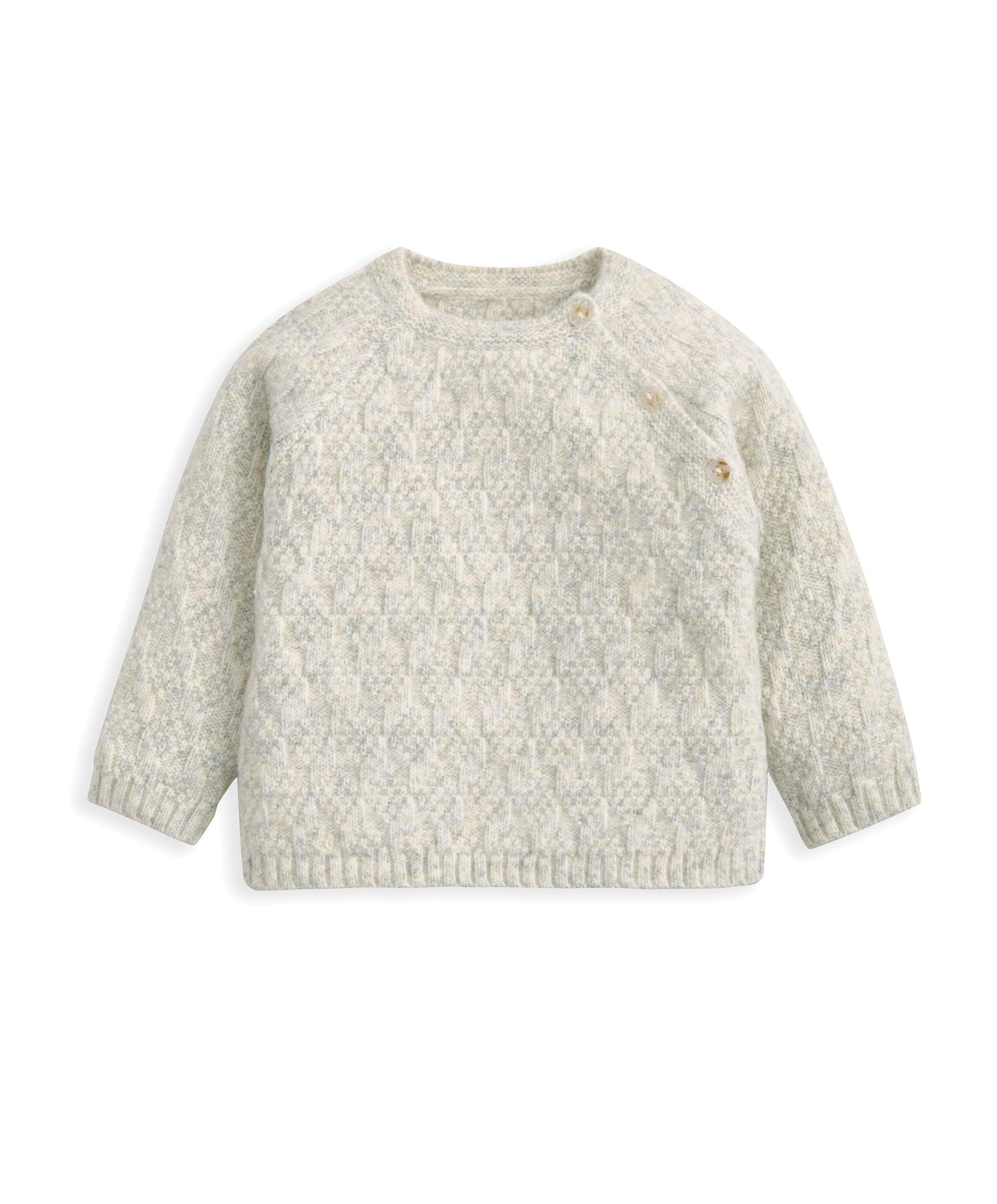 Knitted Top & Leggings Set (2 Pieces) – Grey Marl - Image 2