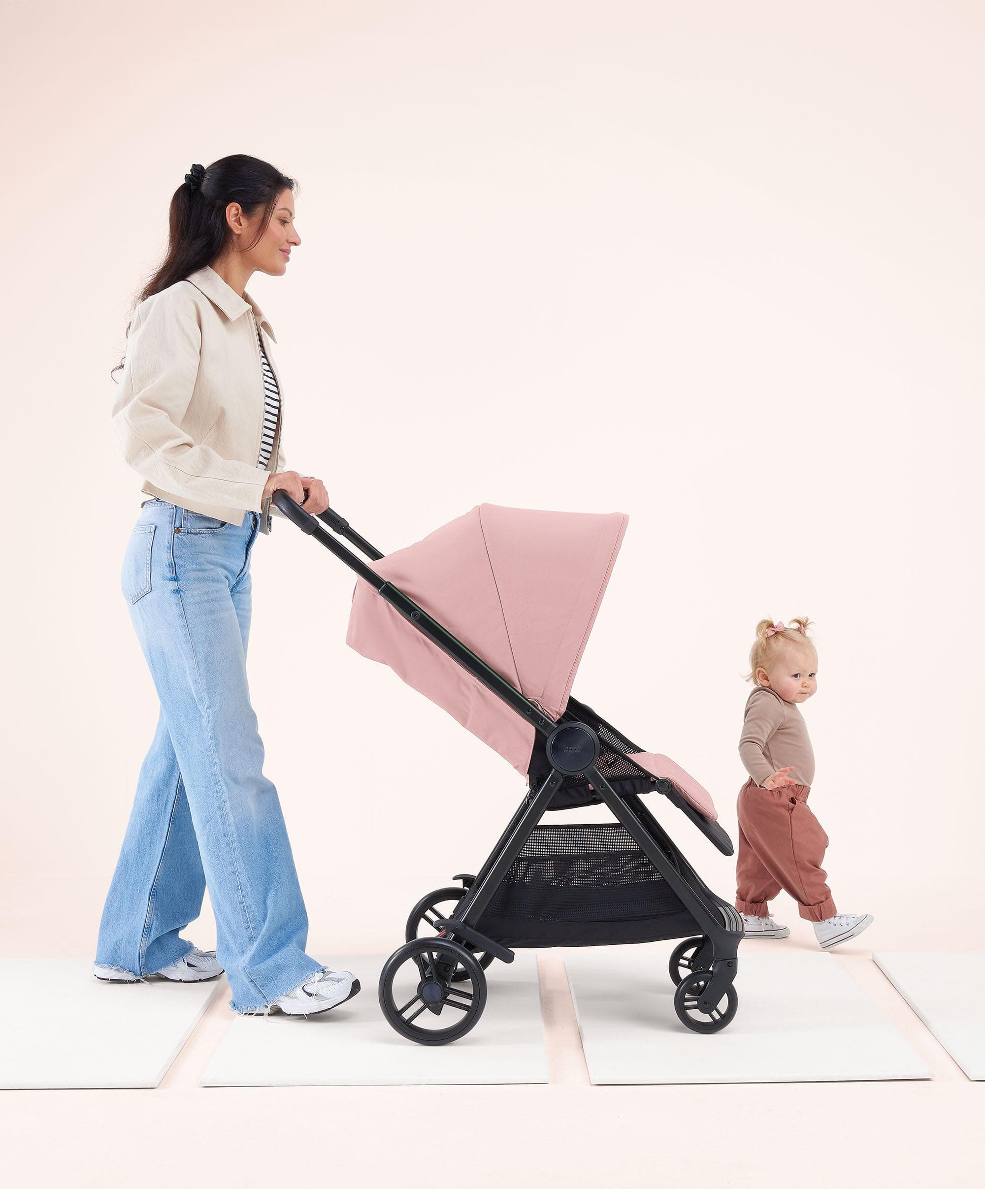 Libro Stroller Bundle with Footmuff – Peony - Image 11