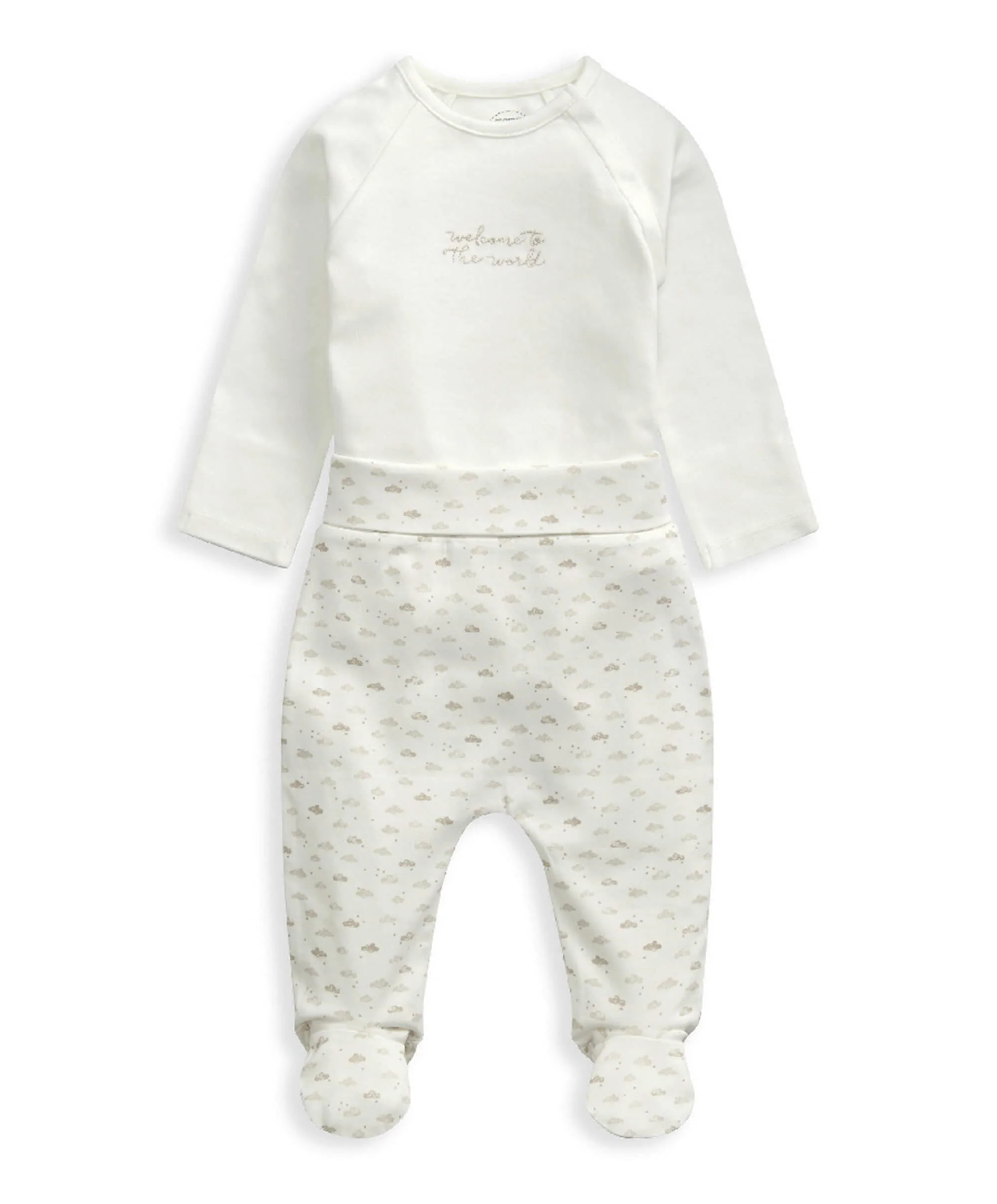Welcome to the World Top & Cloud Legging Set (2 Piece) - Image 2
