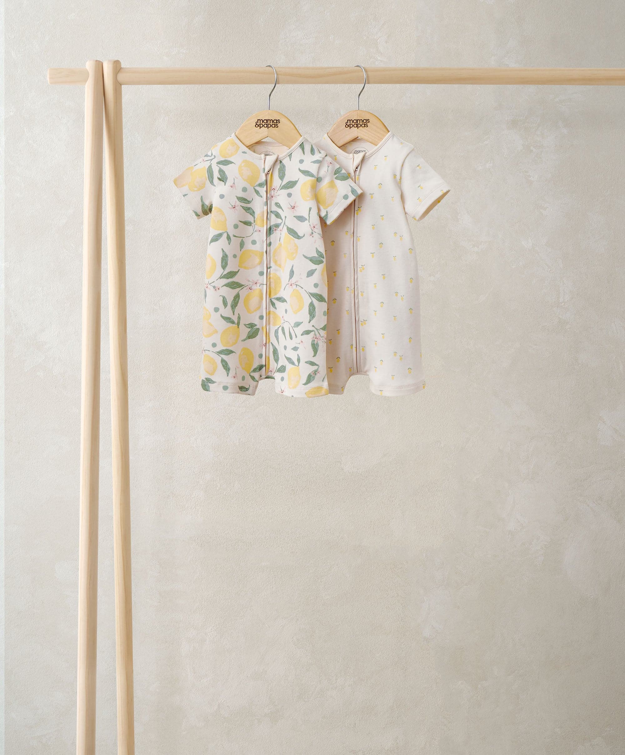 Lemon Rompers (Pack of 3)