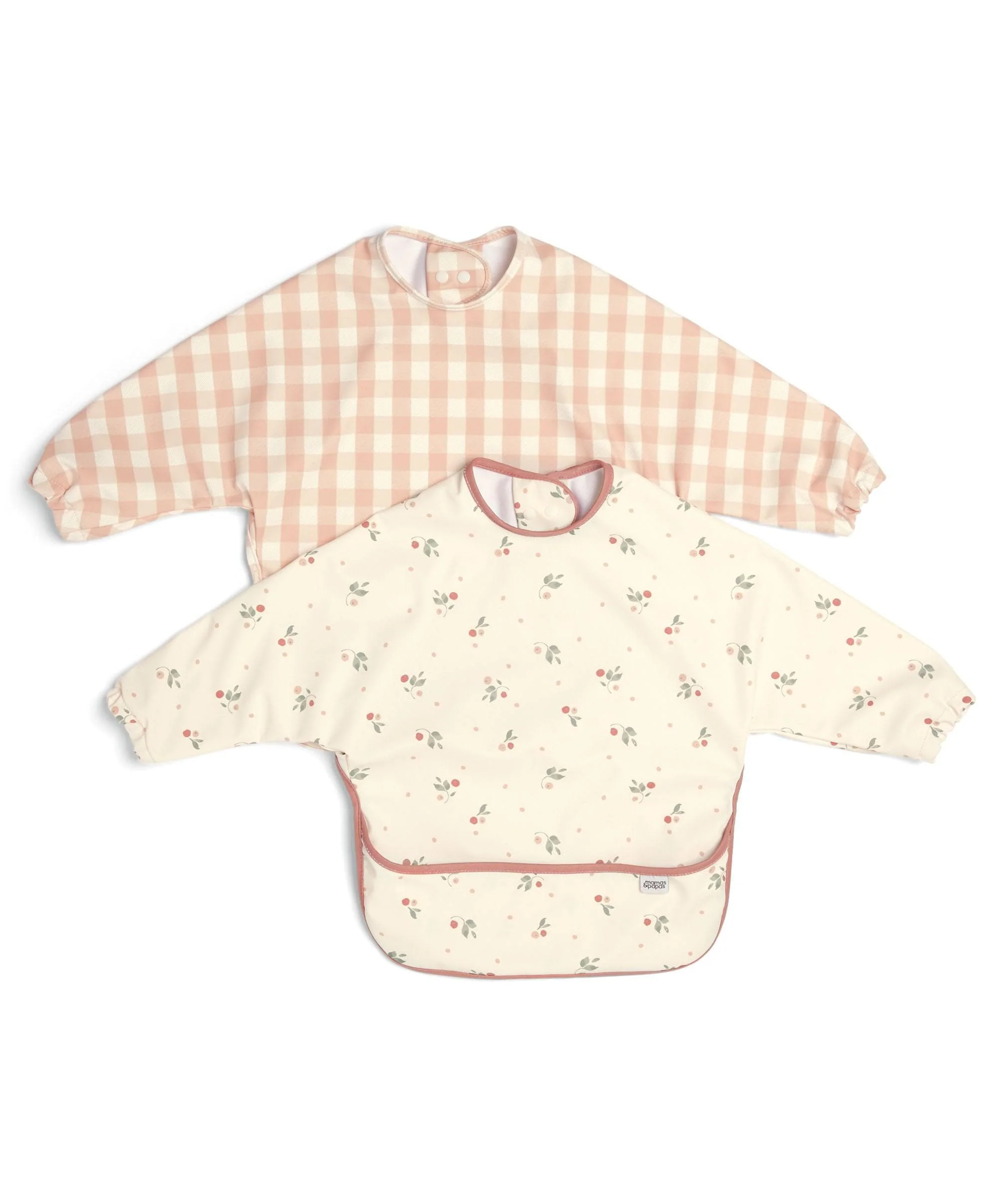Long-sleeved Bibs (2 Pack) – Berry Picnic - Image 3