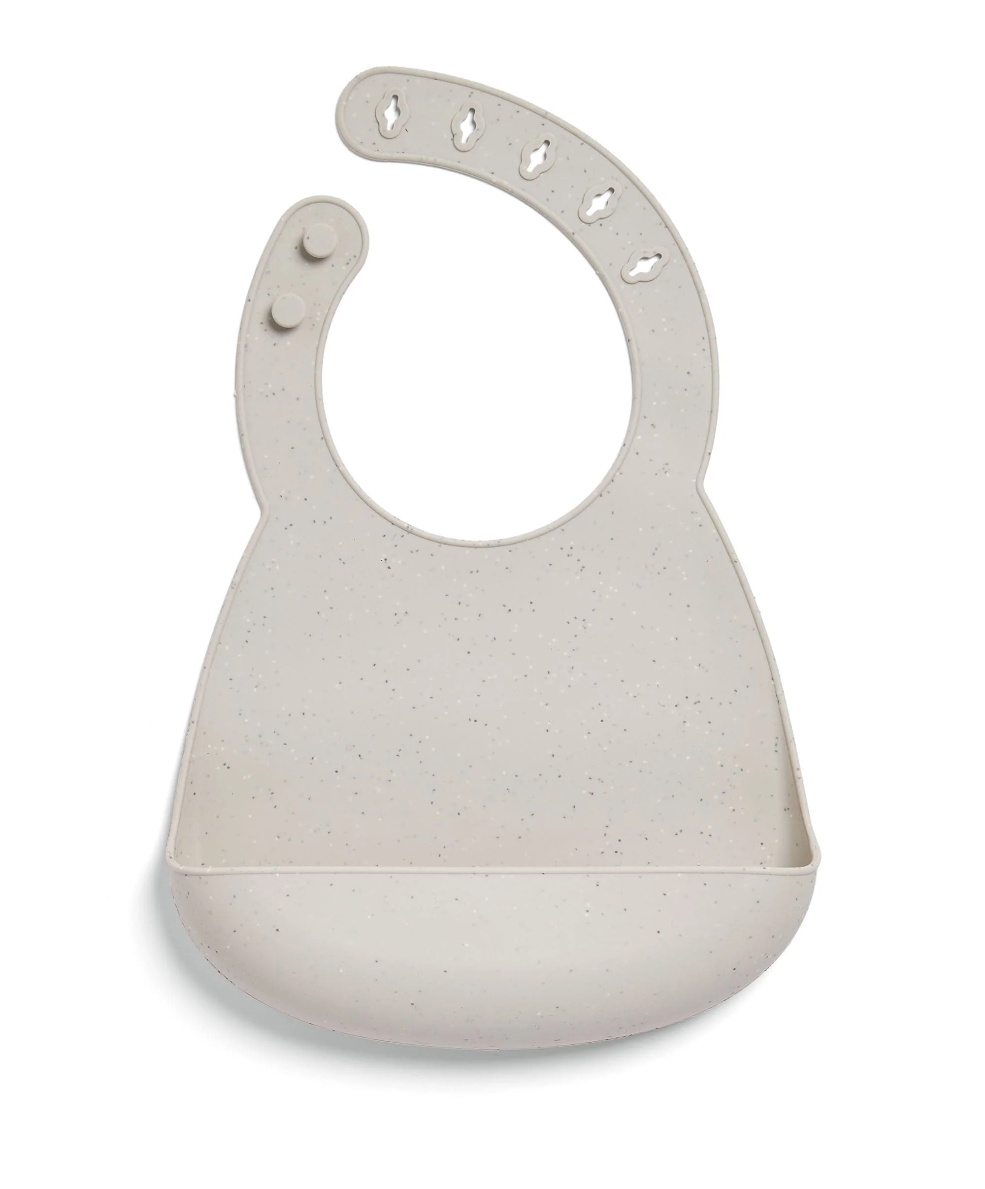 Silicone Bibs (2 Pack) – Neutral Speckle - Image 5
