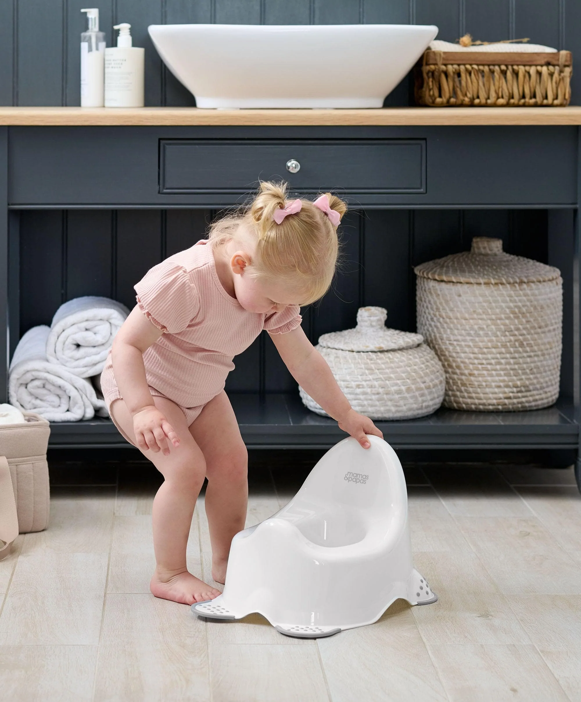 Toilet Training Essentials Bundle (3 Pieces) - Pebble Grey - Image 2