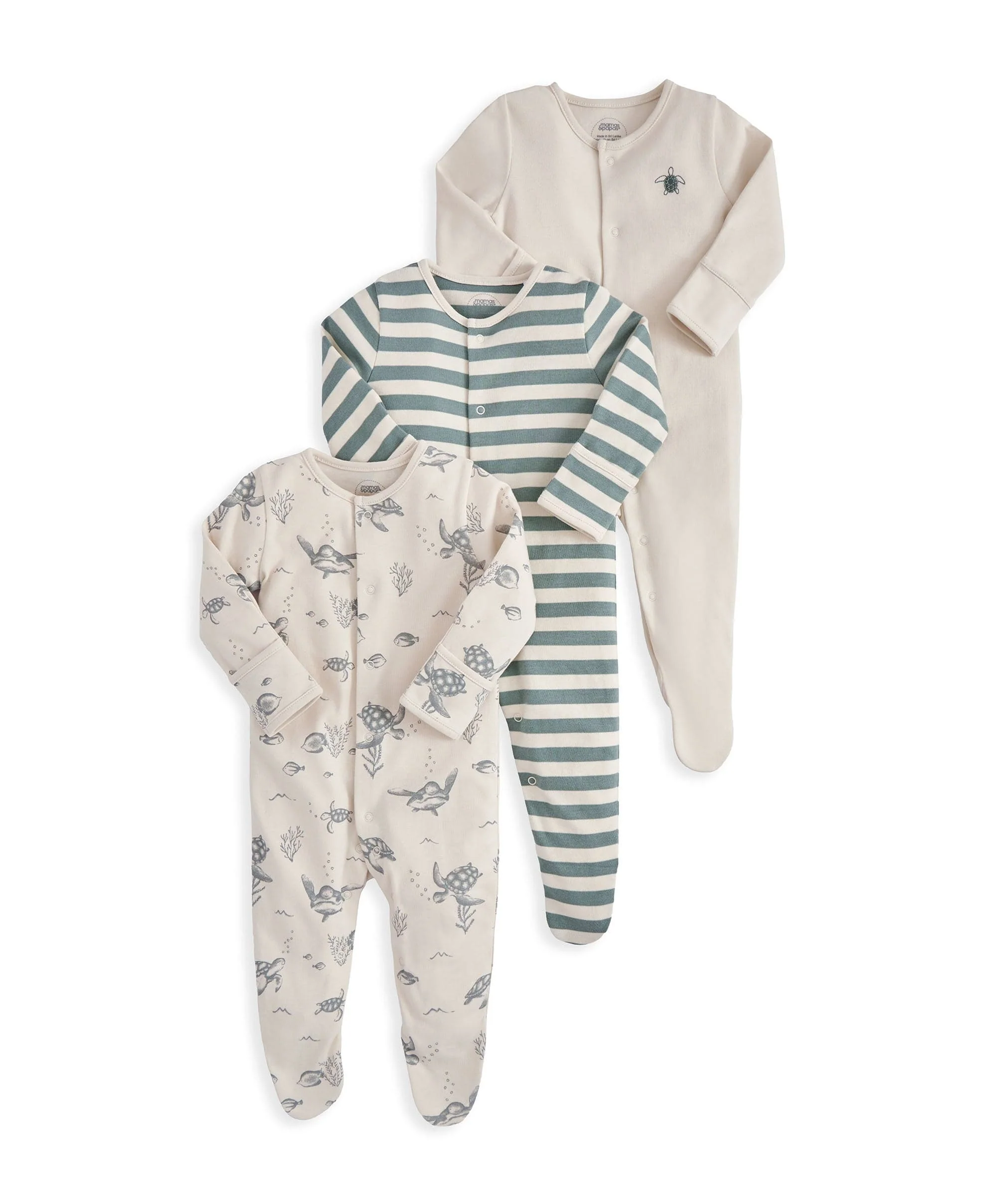 Little Explorer Sleepsuits (Pack of 3) - Image 2