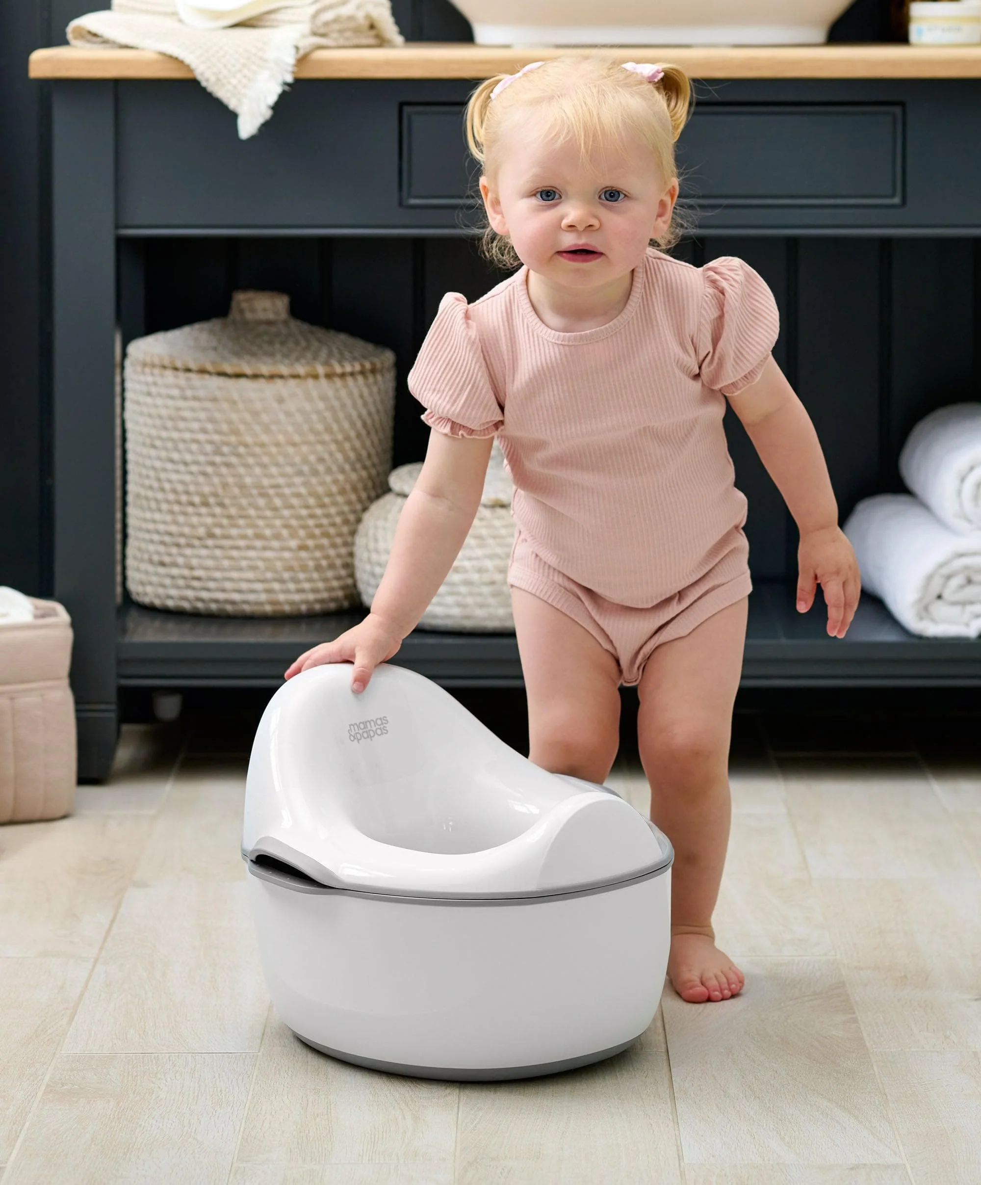 4-in-1 Grow and Learn Potty β Grey/White