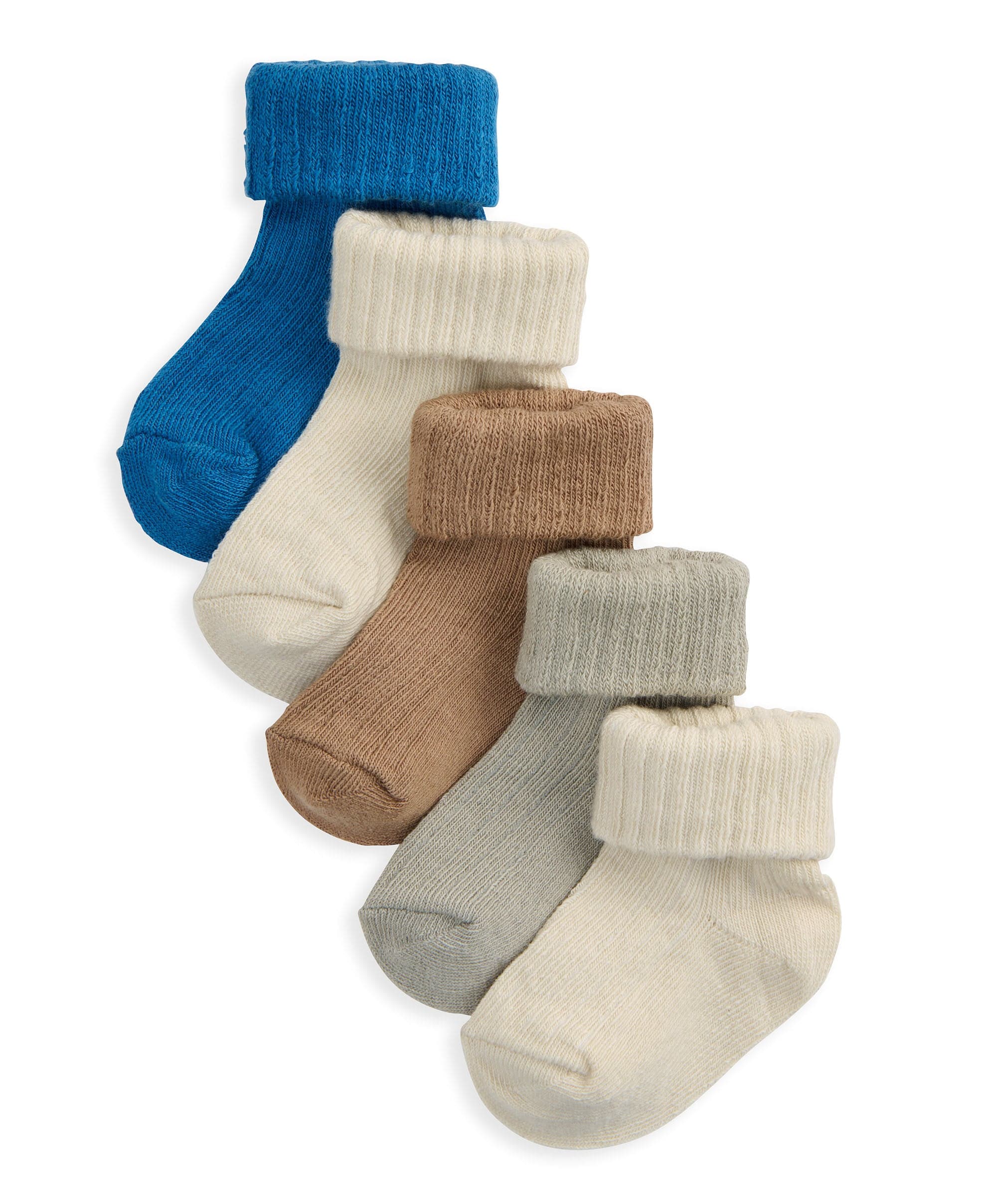 Mixed Colour Socks (Pack of 5)