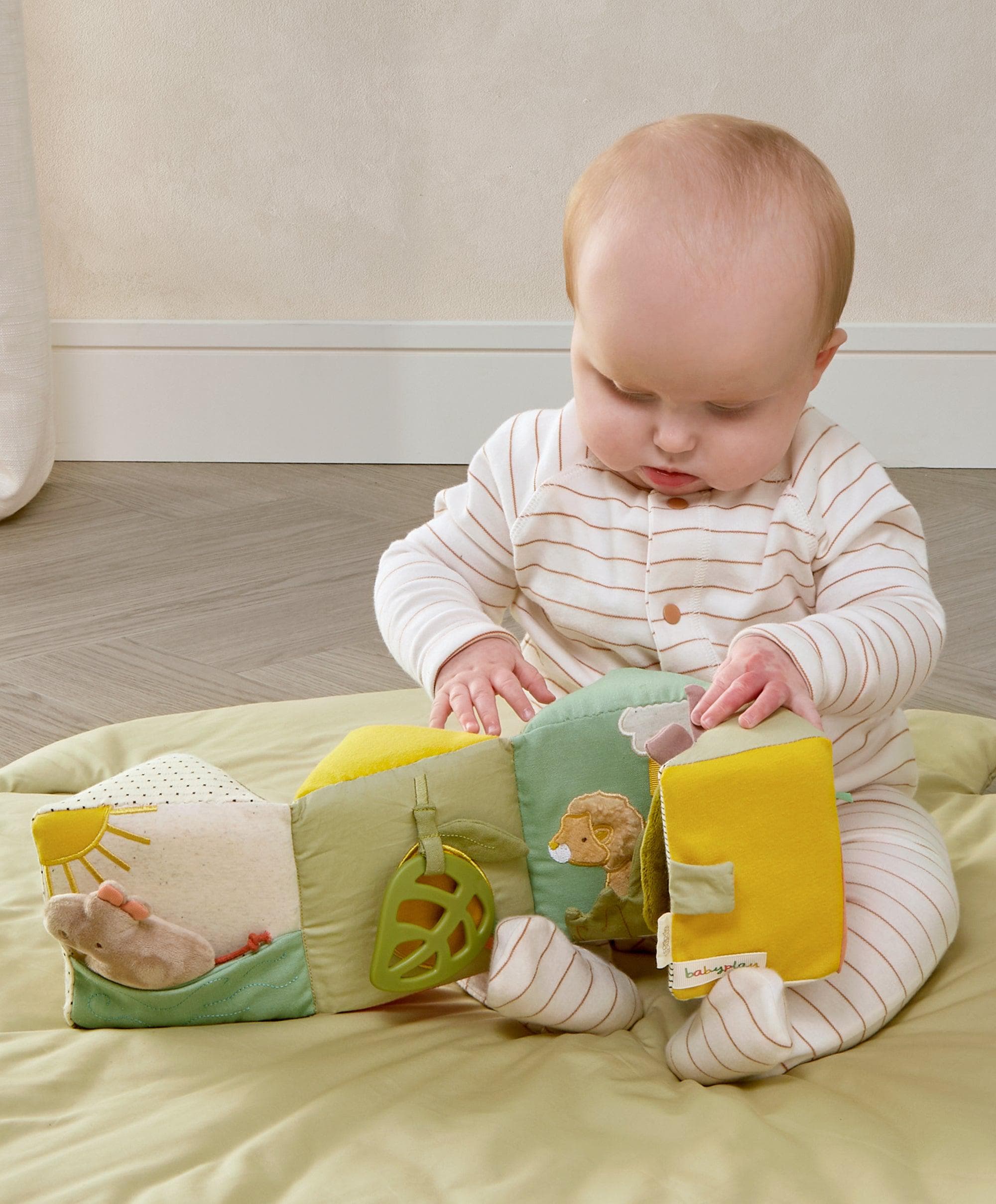 Babyplay Folding Activity Cube Toy - Image 5