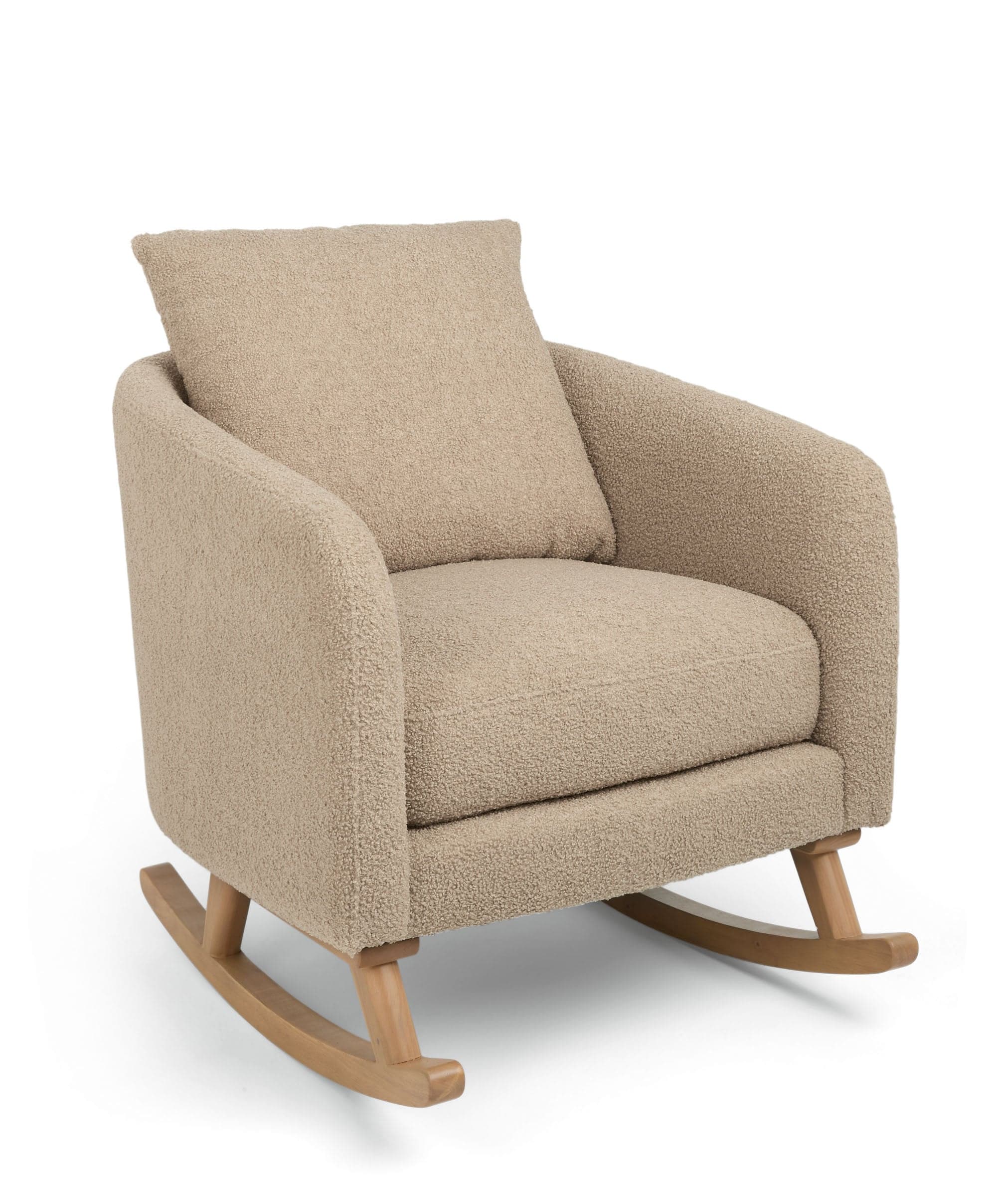 Alma Nursing Chair & Stool - Fawn Boucle - Image 3