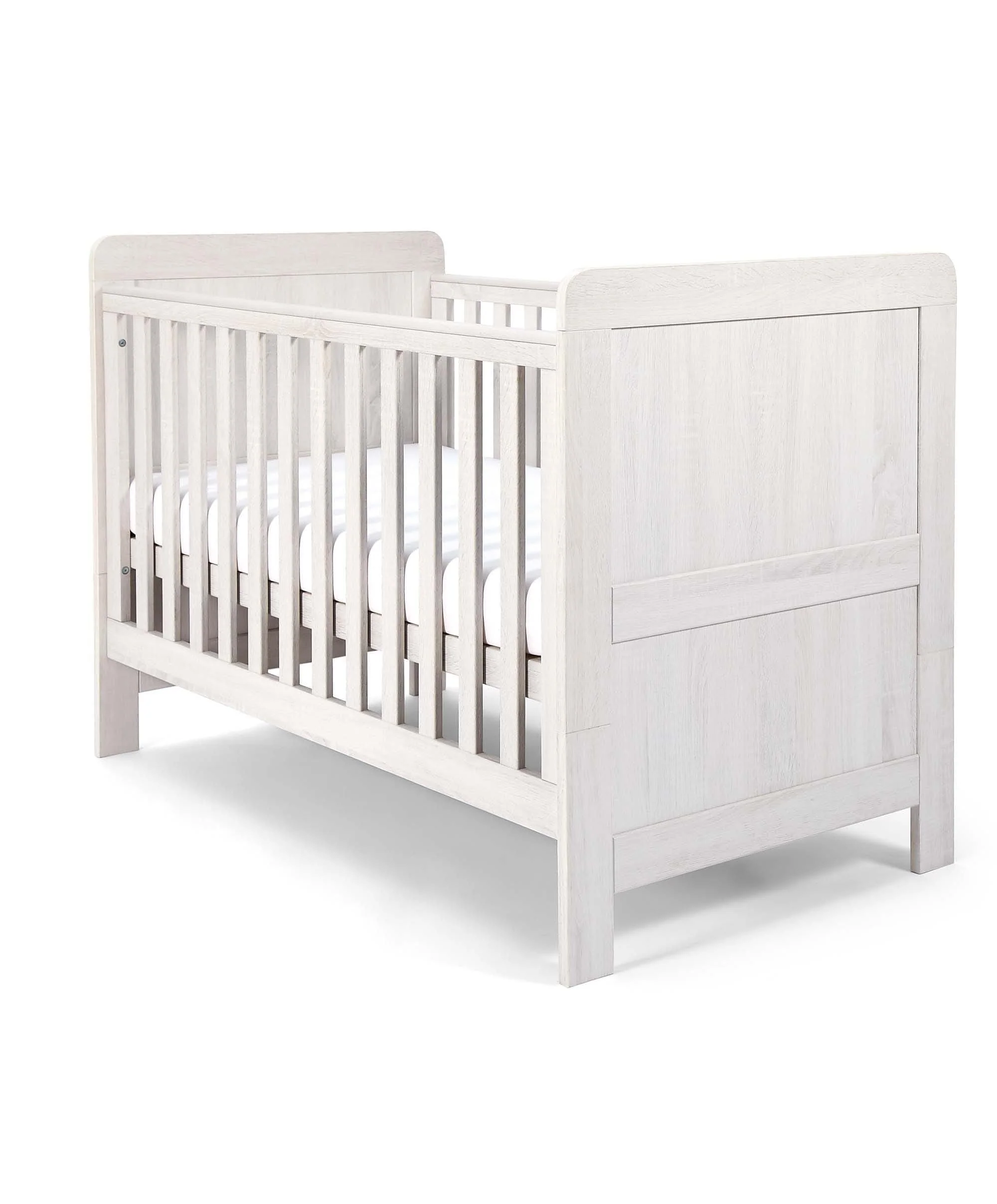 Atlas 2 Piece Cotbed Set with Dresser Changer - Nimbus White - Image 8