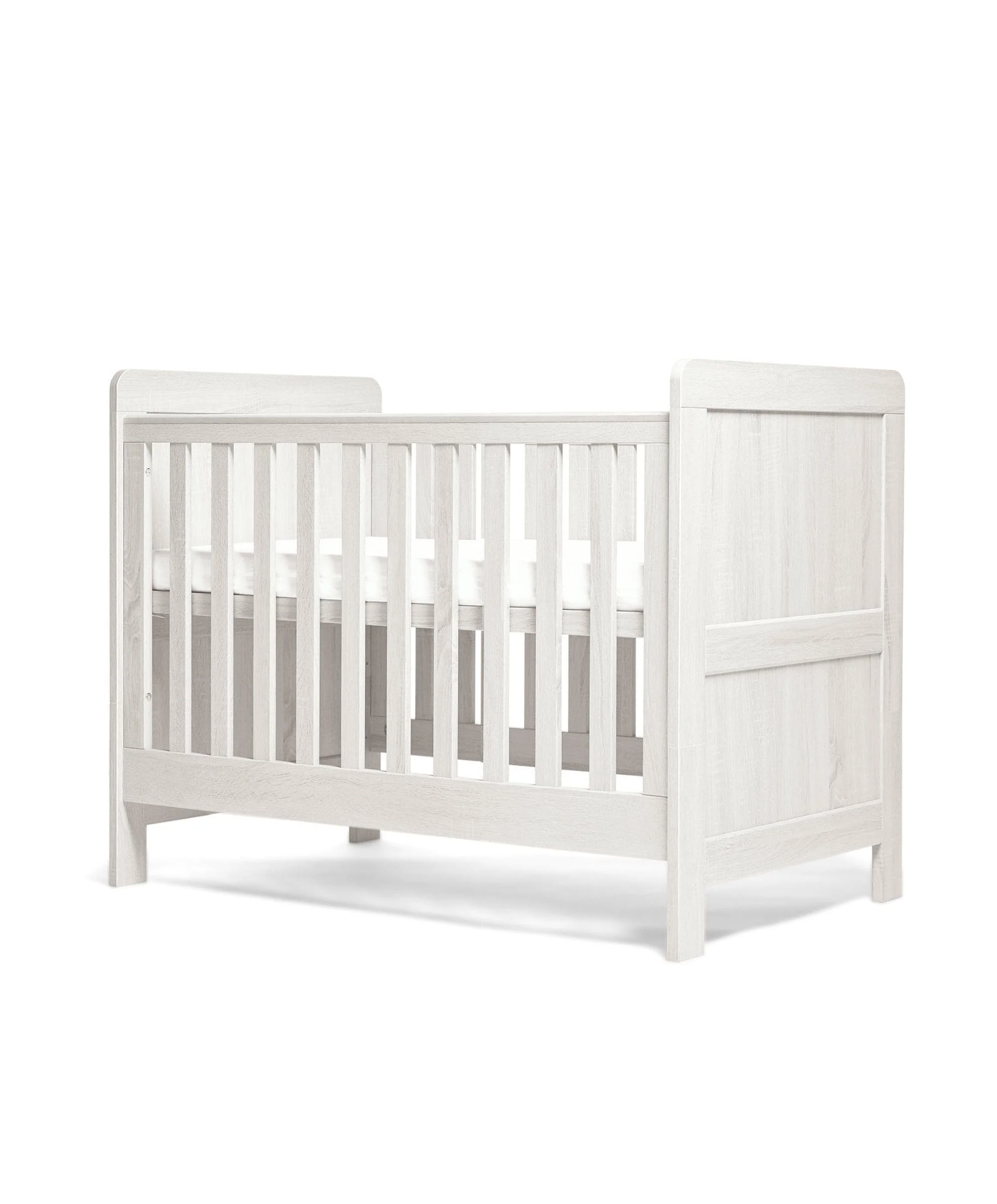 Atlas Small Cotbed Bundle with Essential Airflow Pocket Spring Mattress (4 Piece) - White - Image 4
