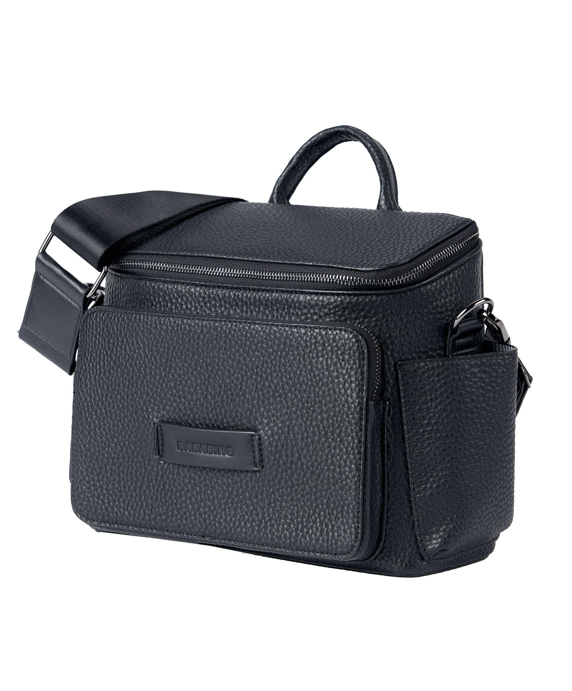 Bababing Isla Cross Body Vegan Leather Daypac - Black - Image 2