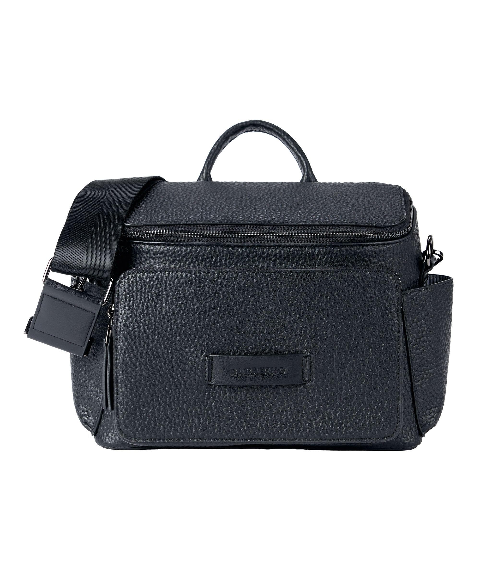Bababing Isla Cross Body Vegan Leather Daypac - Black - Image 8