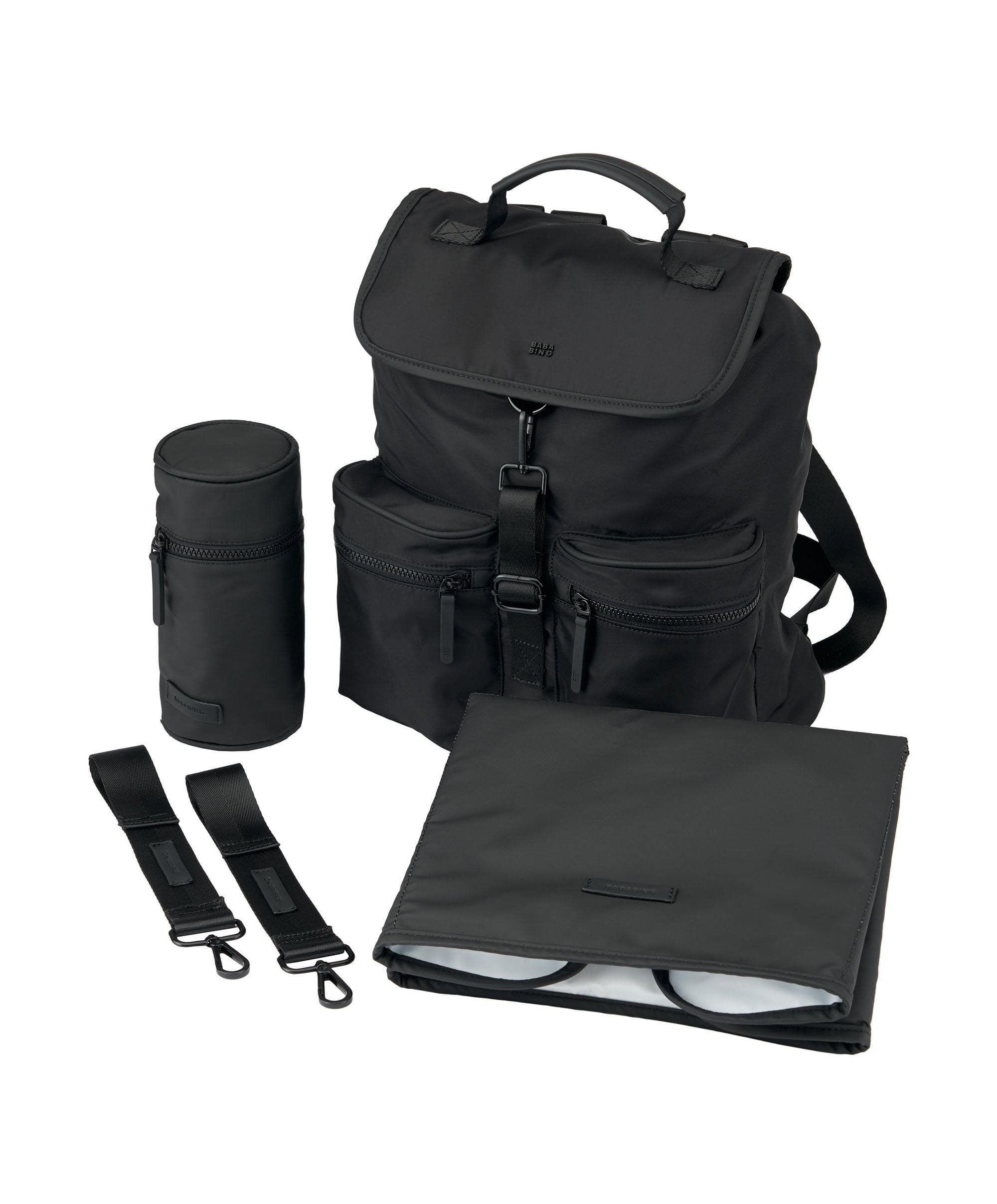 Bababing Changing Backpack - Black - Image 11