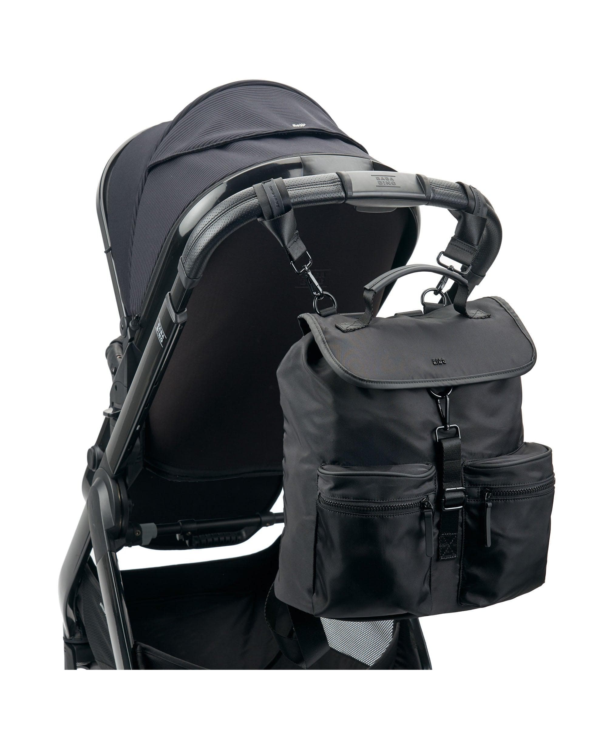 Bababing Changing Backpack - Black - Image 3
