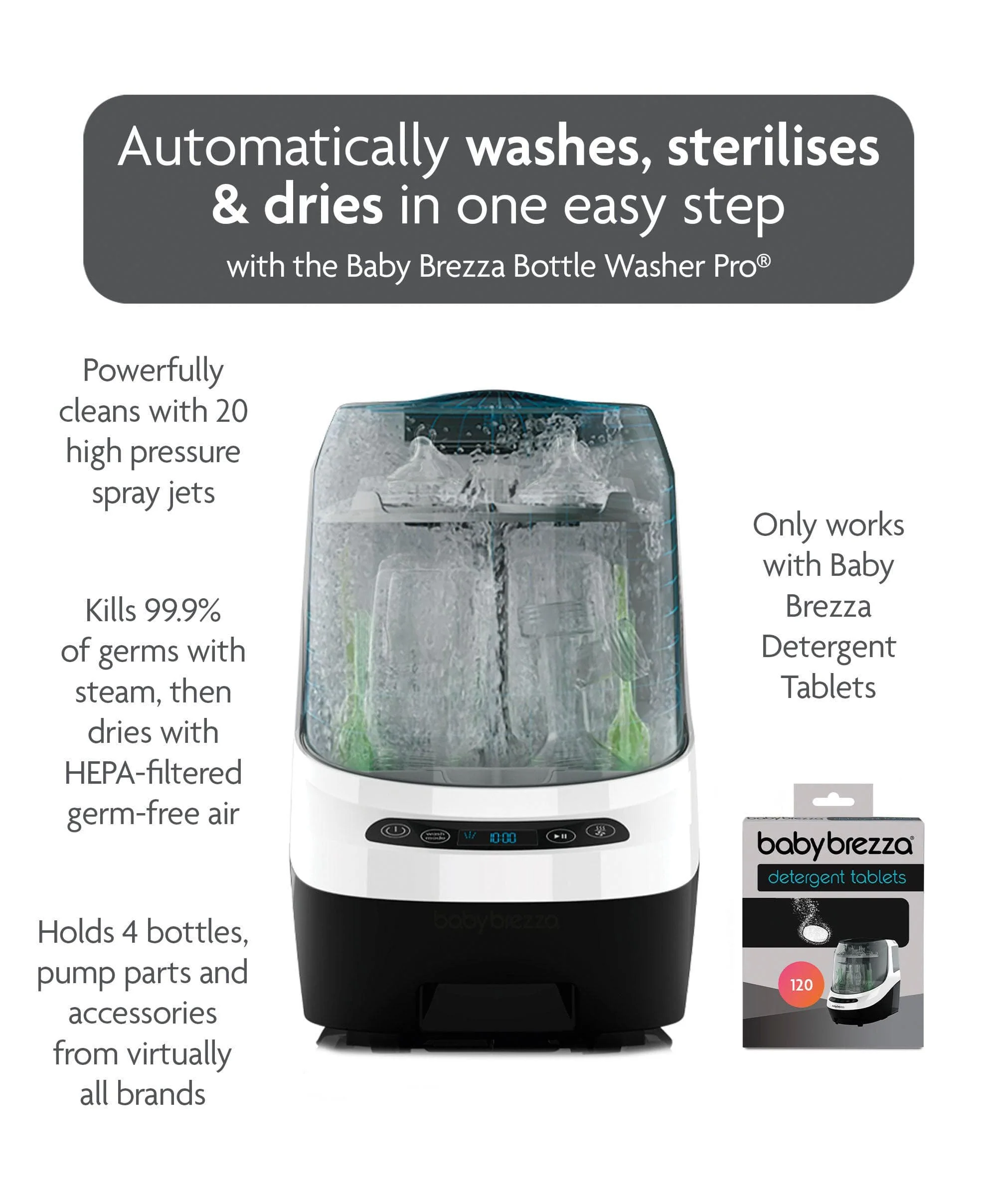 Baby Brezza Bottle Washer Pro - Image 3