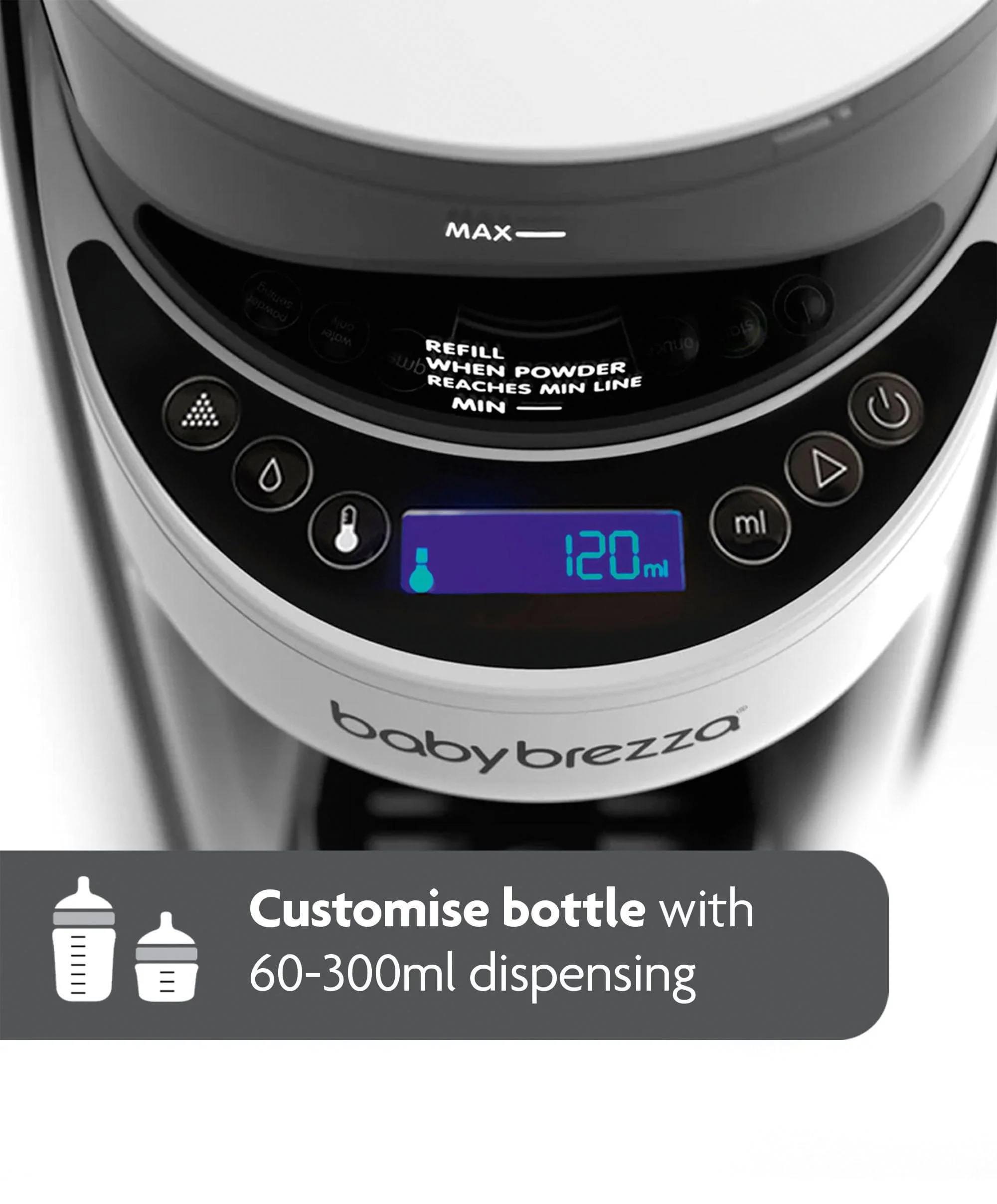 Baby Brezza Formula Pro Advanced - Black & White - Image 6