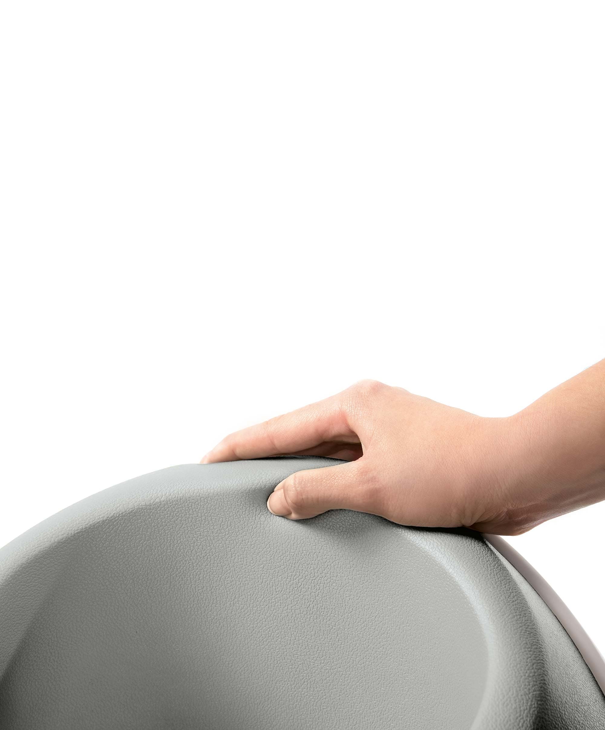 Bud 2-in-1 Booster Seat with Activity Tray - Pebble Grey - Image 5