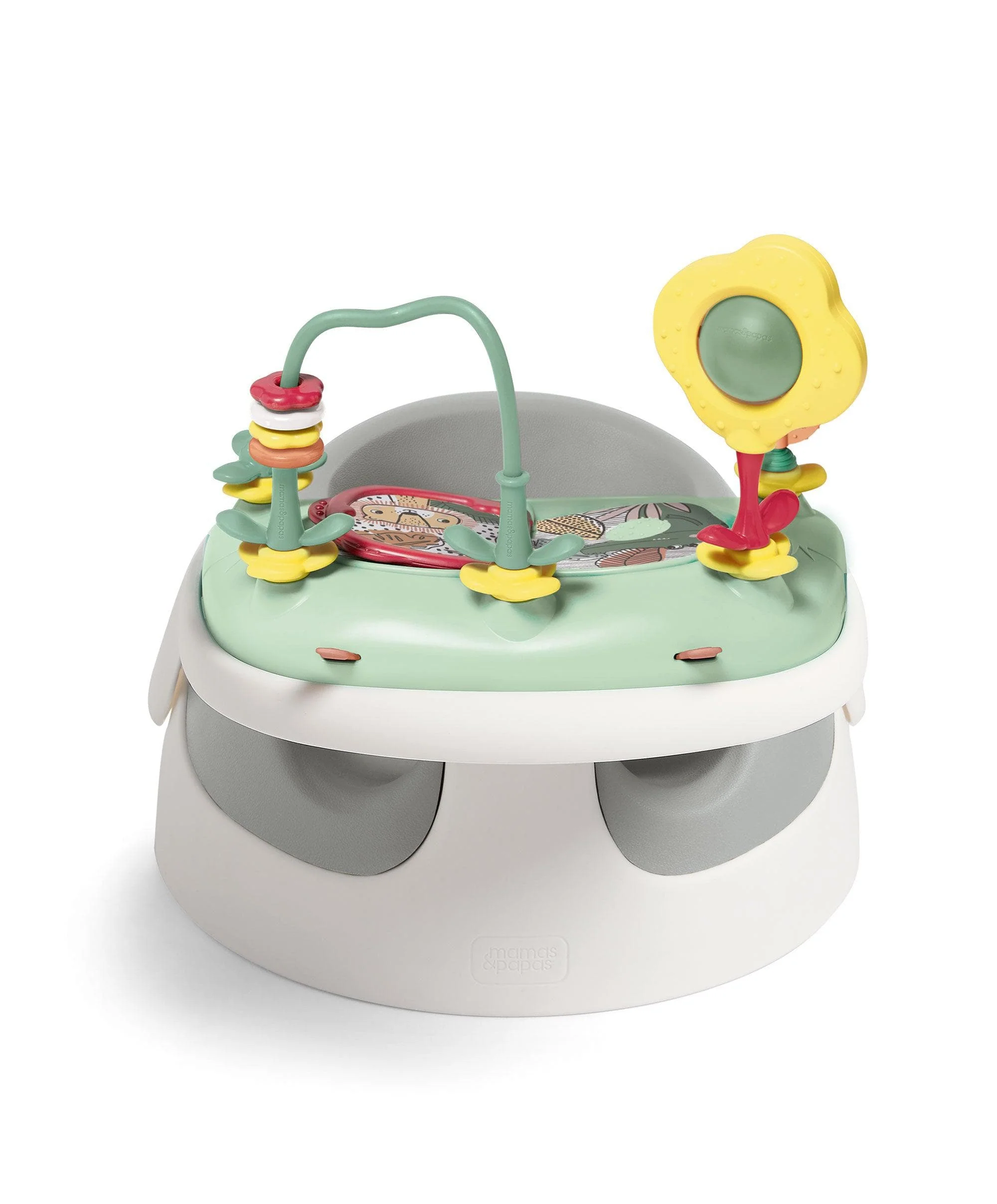 Snug Floor Seat with Activity Tray - Pebble Grey - Image 4