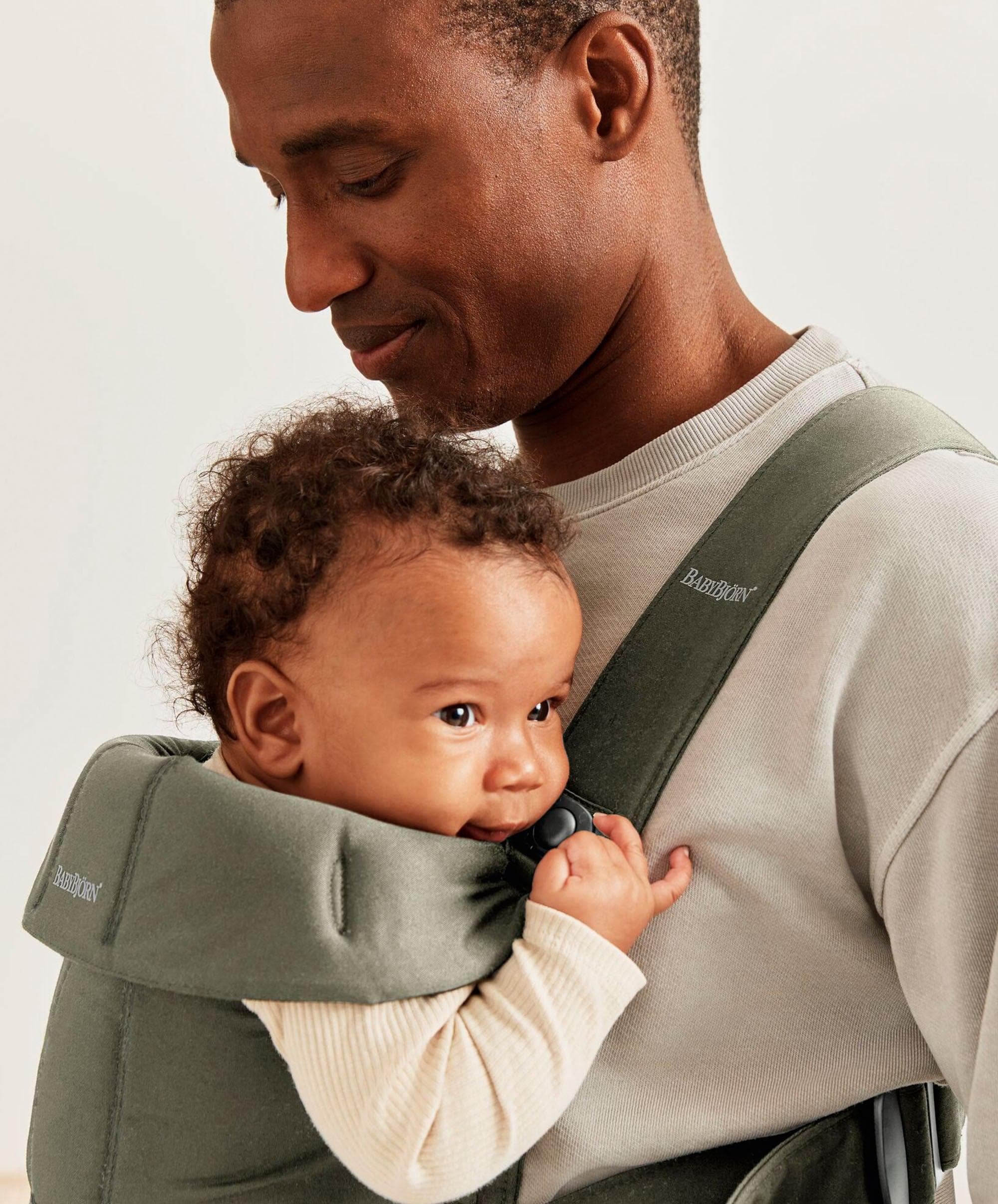 BabyBjörn Baby Carrier Mini - Dark Green - Image 3
