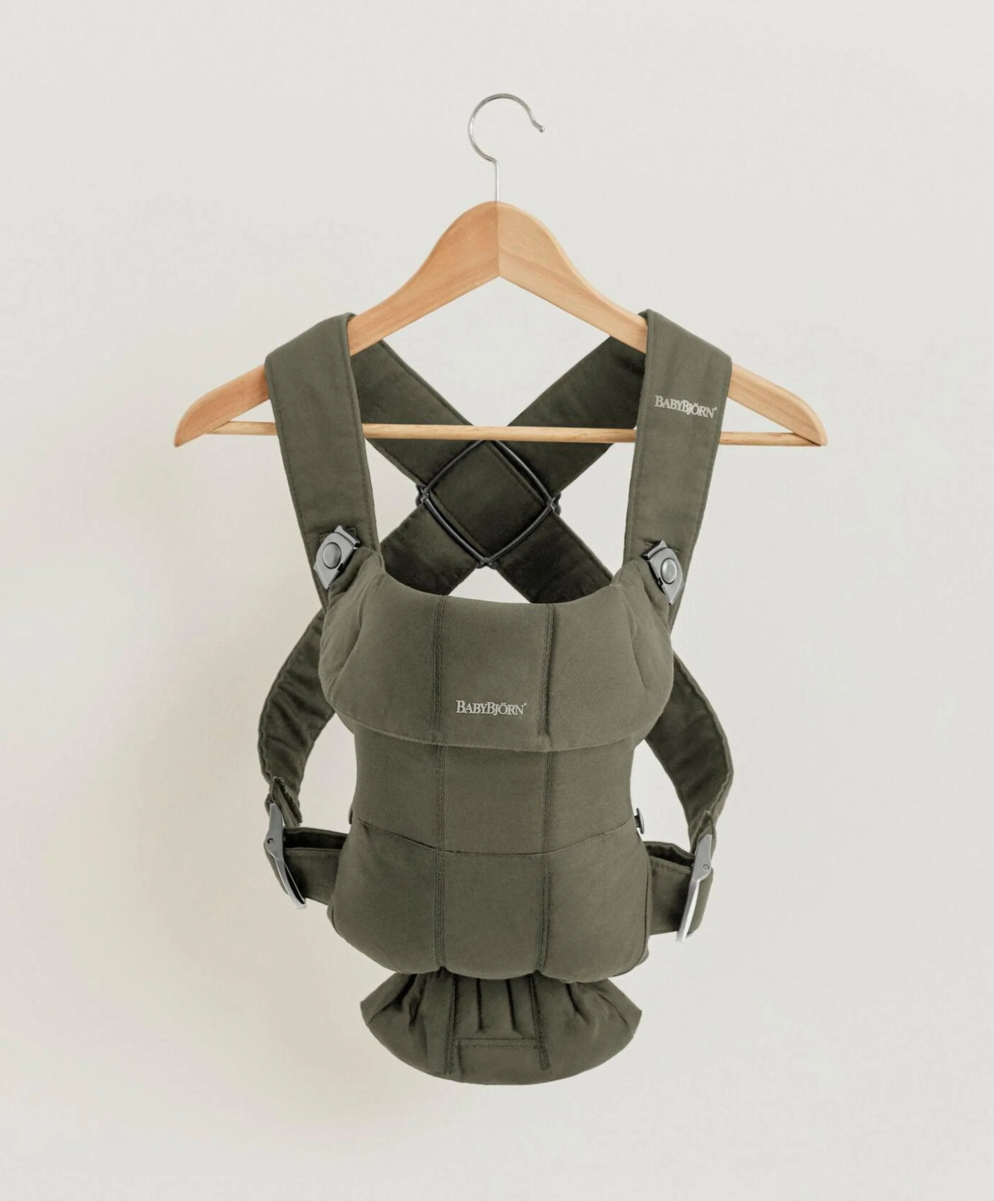 BabyBjörn Baby Carrier Mini - Dark Green - Image 6