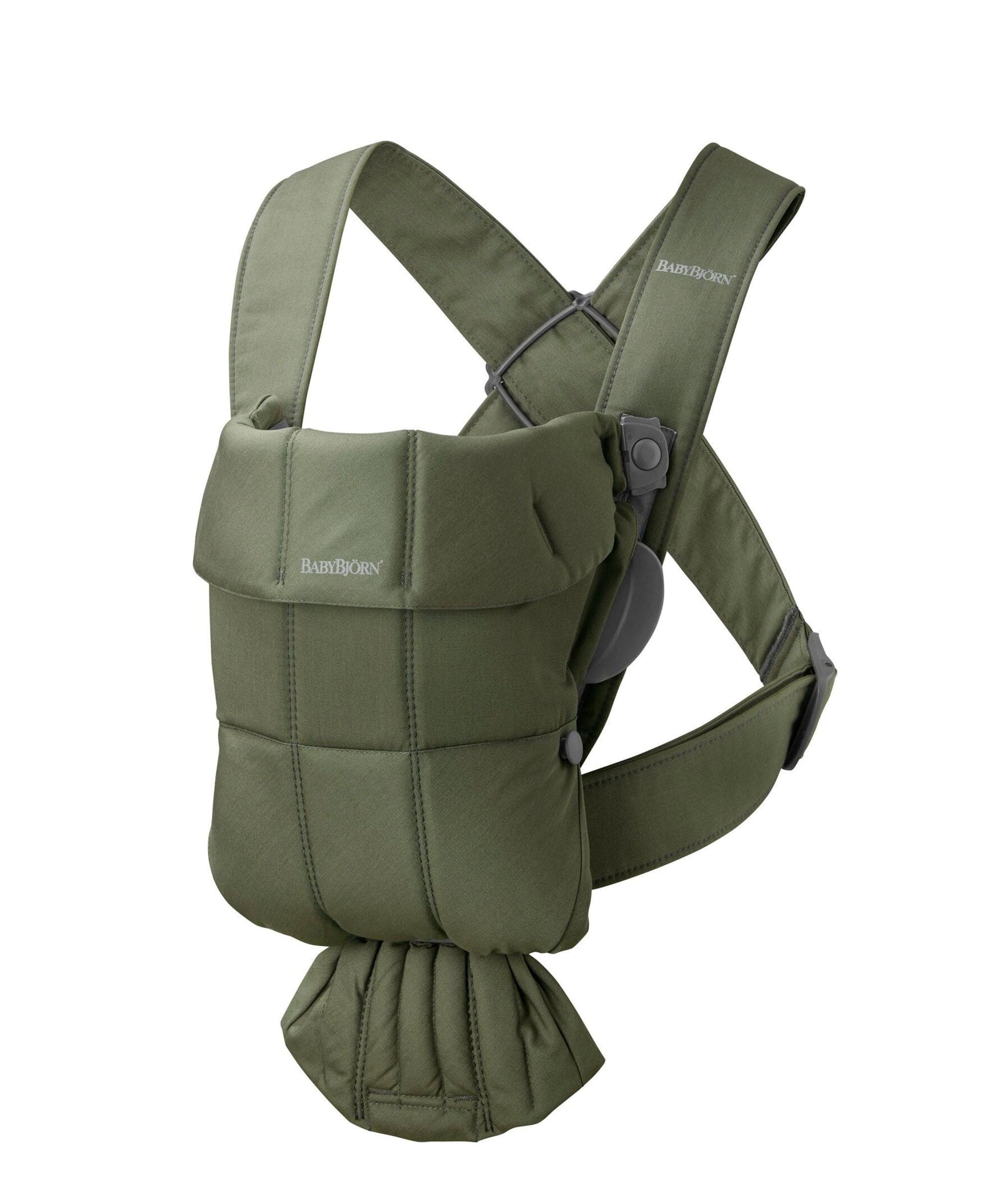 BabyBjörn Baby Carrier Mini - Dark Green - Image 9