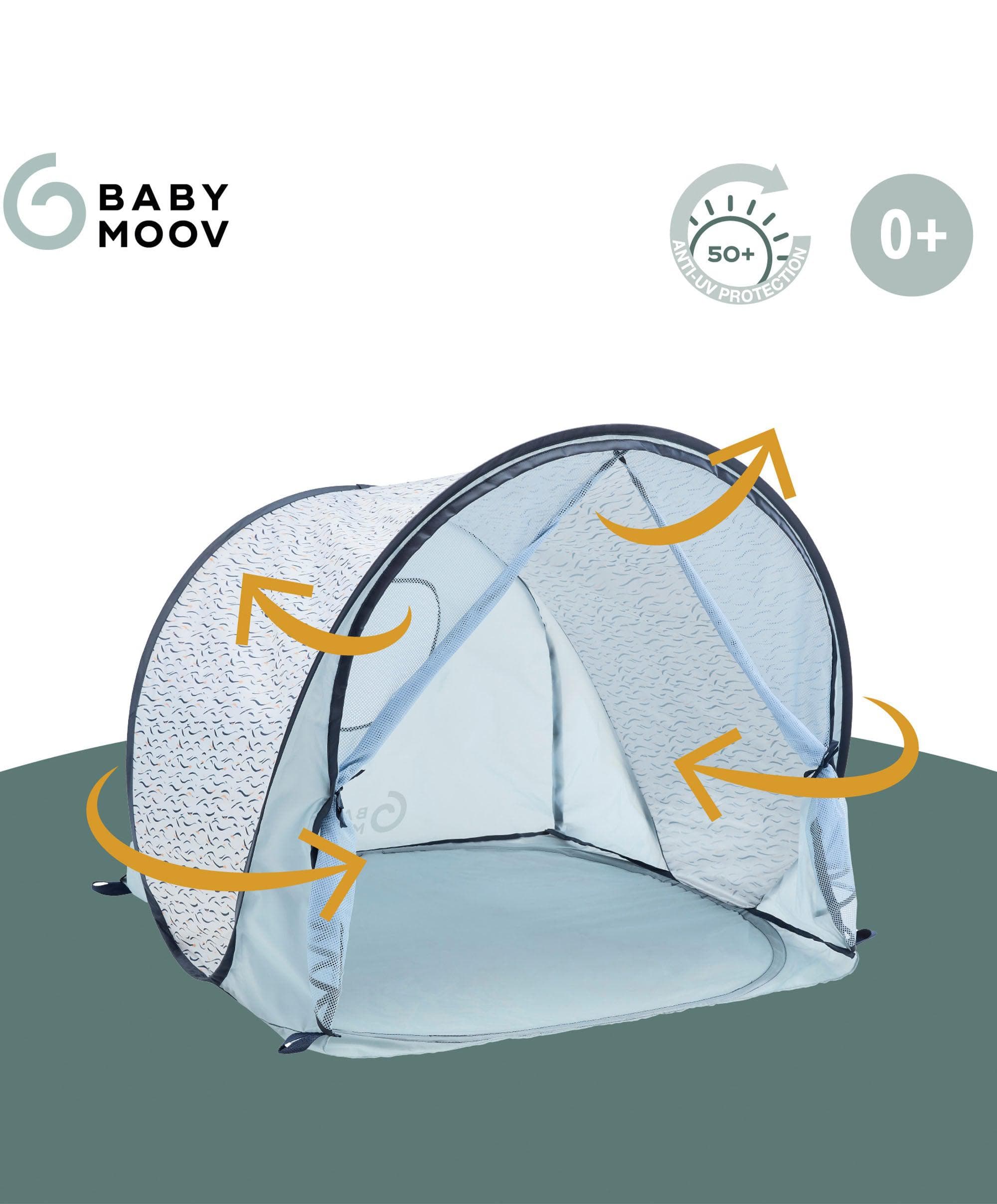 Babymoov Anti UV Summer Tent UPF 50+ Protection - Waves - Image 3