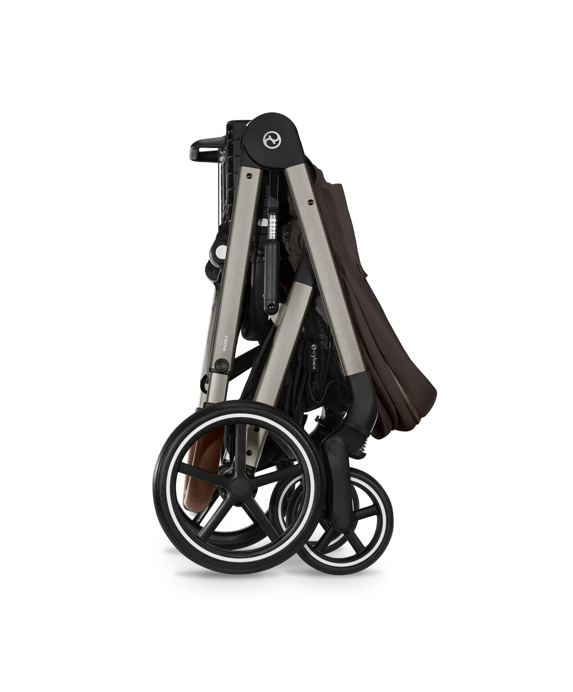 Cybex Balios S Lux Pushchair Bundle With Cybex Cloud T i-Size + Baby Car Seat & Base (7 Pieces) - Chocolate Brown - Image 9