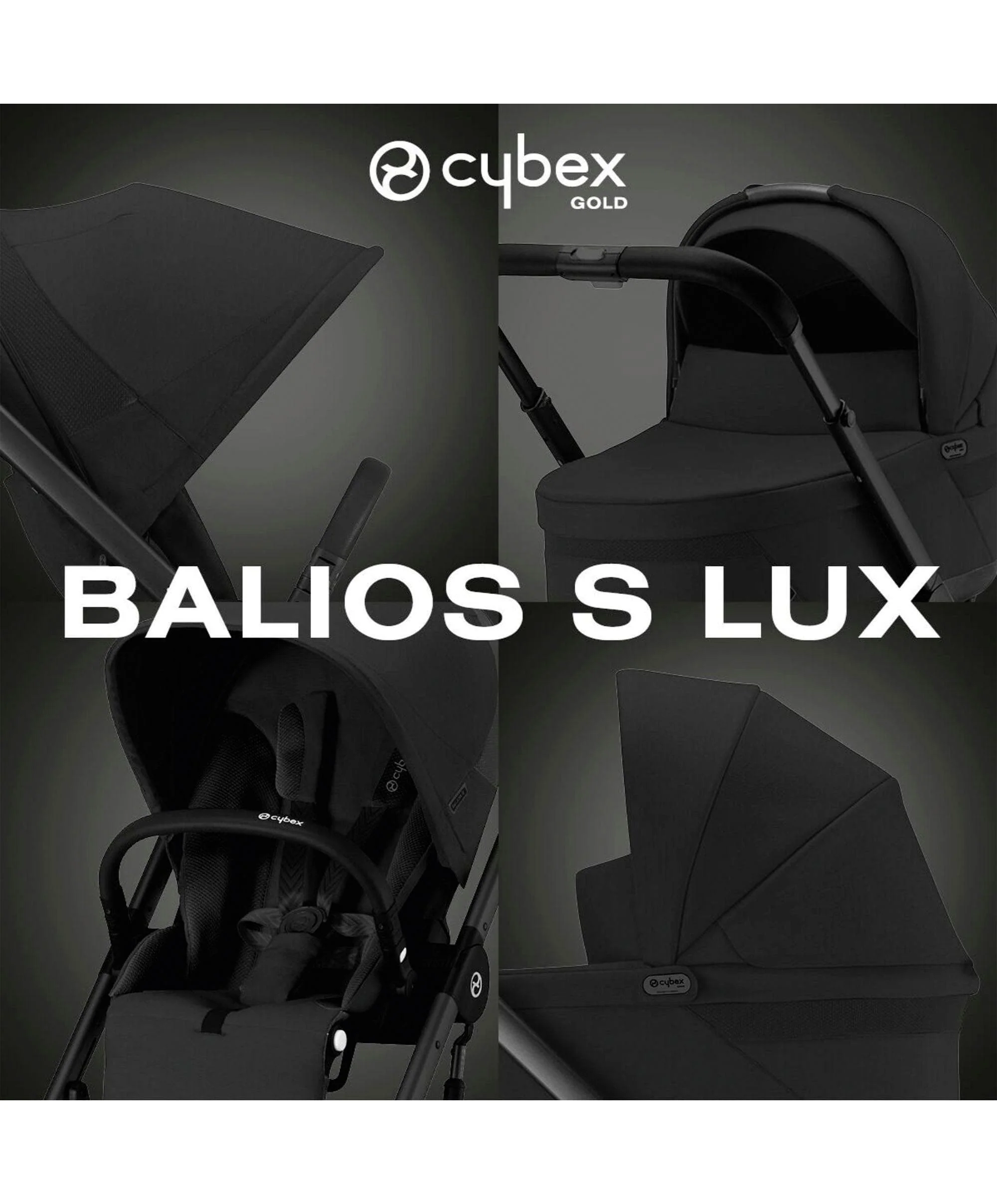 Cybex Balios S Lux Pushchair - Moon Black - Image 6