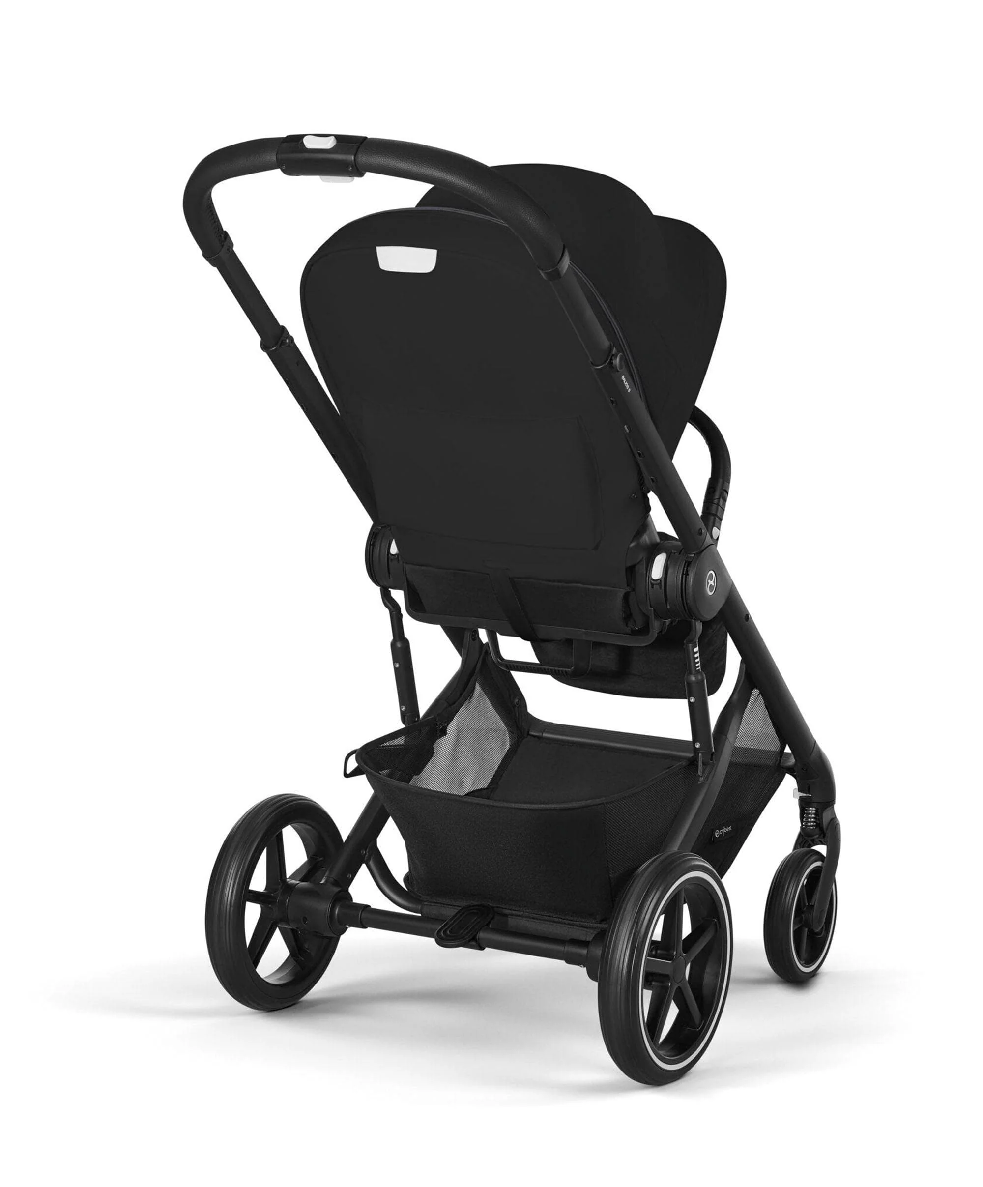 Cybex Balios Pushchair Bundle with Cybex Cloud T Car Seat (7 pieces) - Moon Black - Image 5