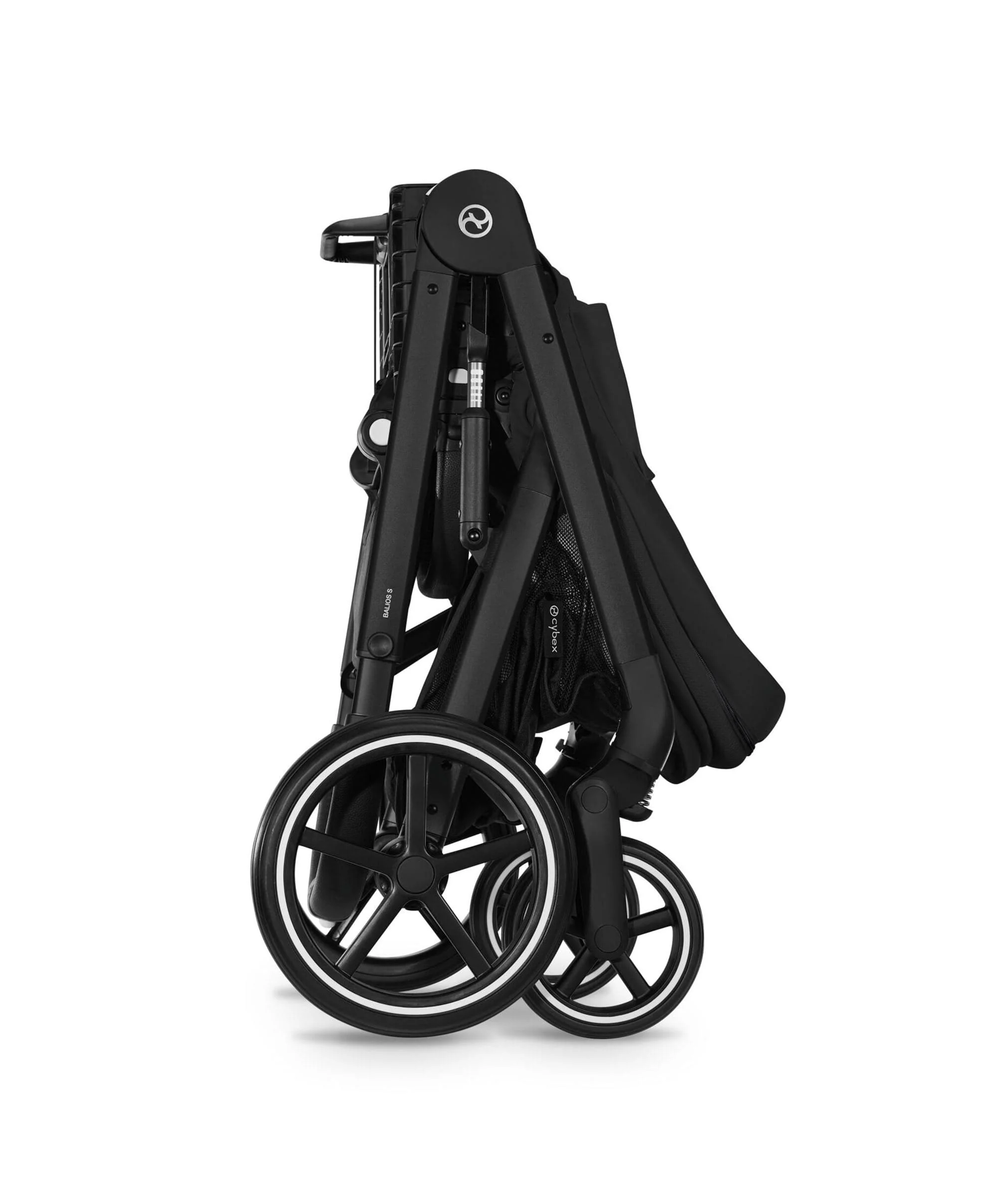 Cybex Balios Pushchair Bundle with Cybex Cloud T Car Seat (7 pieces) - Moon Black - Image 6