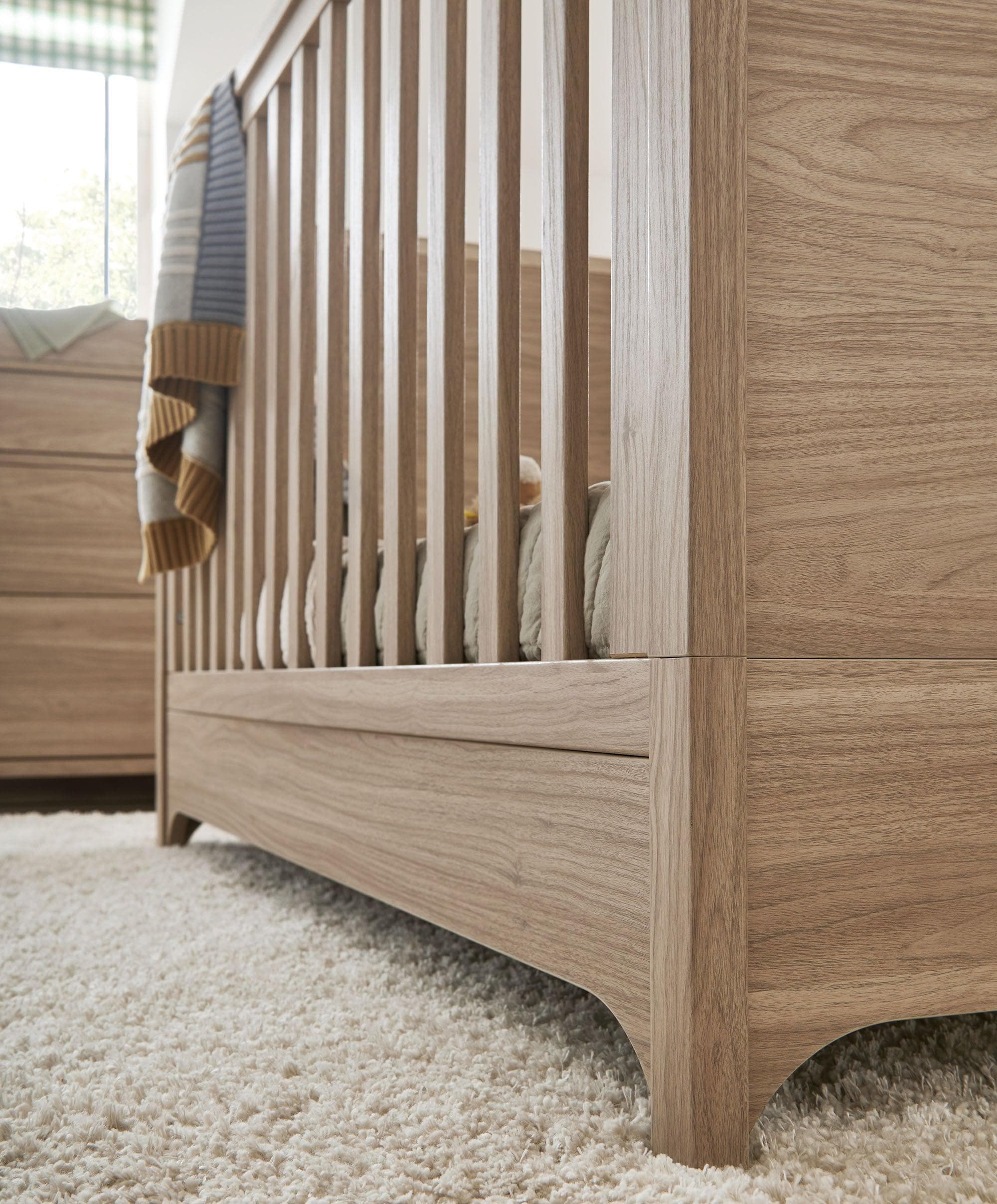 Barton Cotbed - Oak - Image 4