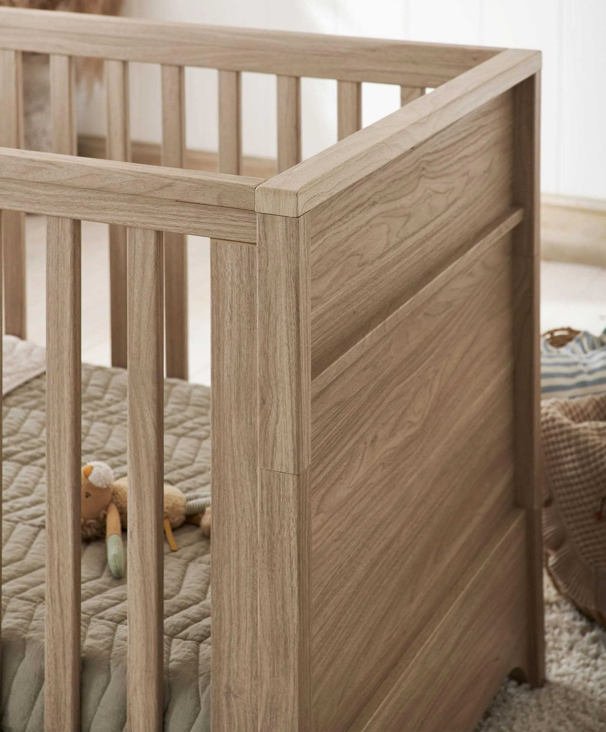 Barton Cotbed - Oak - Image 5
