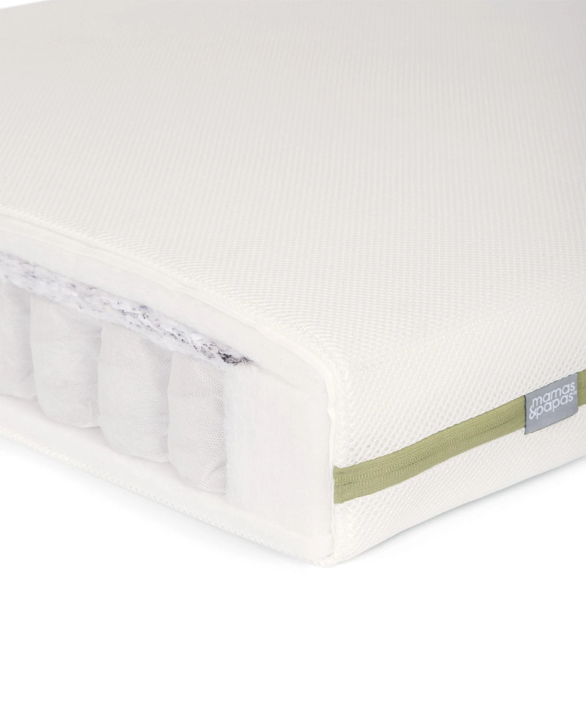 Barton Cotbed With Premium Pocket Spring Cotbed Mattress Bundle - Oak - Image 8