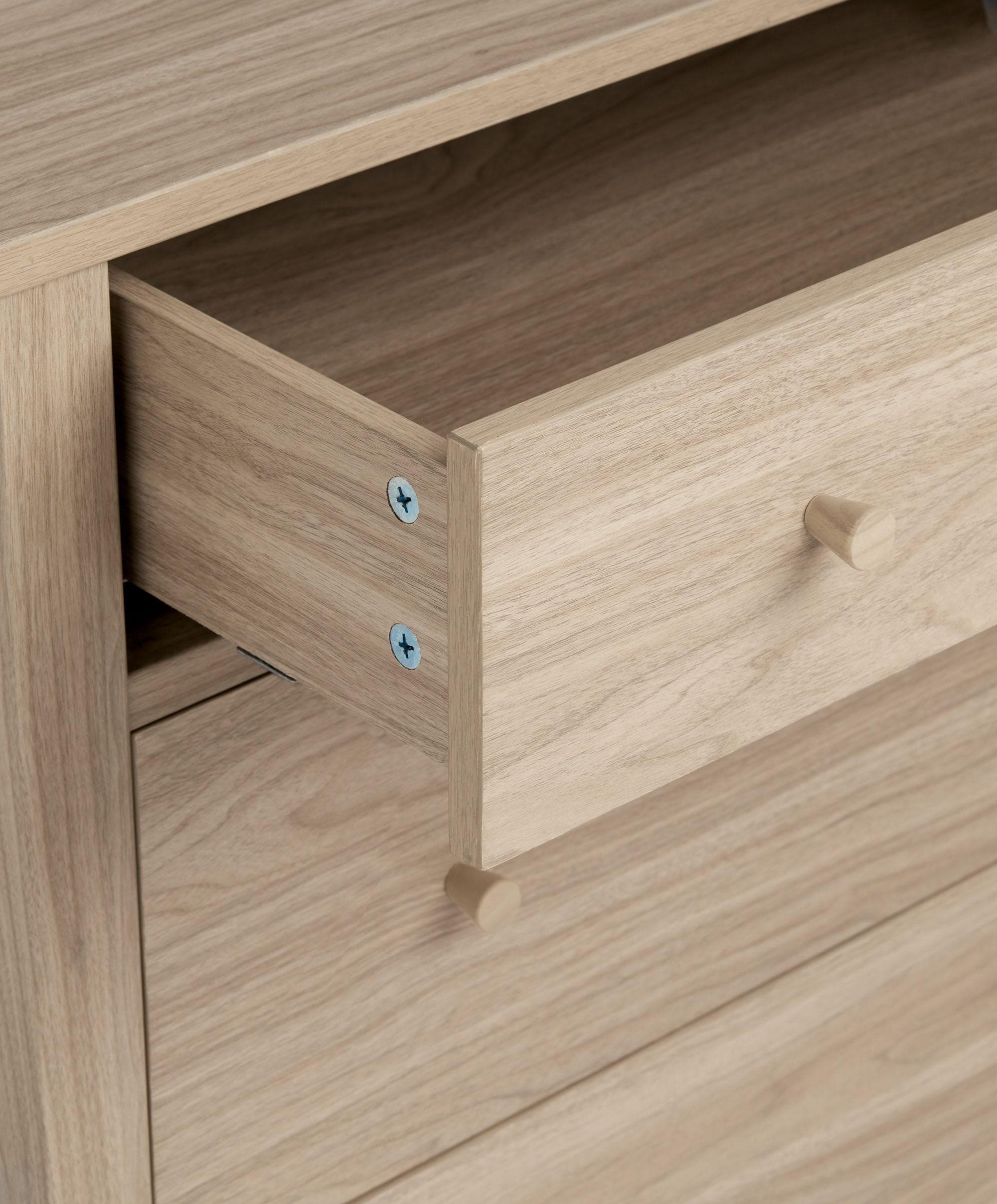 Barton Dresser Changer - Oak - Image 4