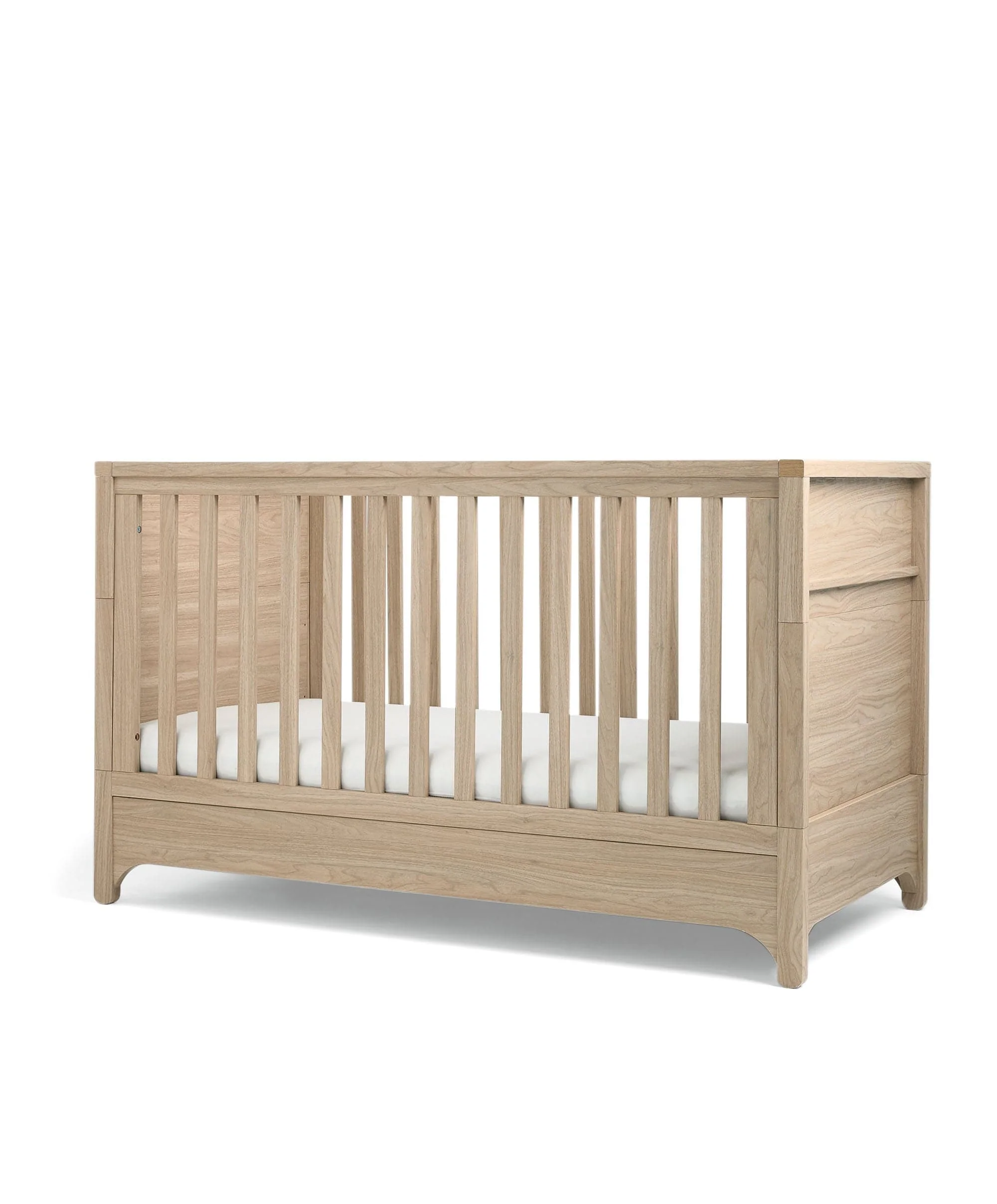 Barton Nursery Bundle With Lua Bedside Crib (6 Piece) - Oak - Image 3