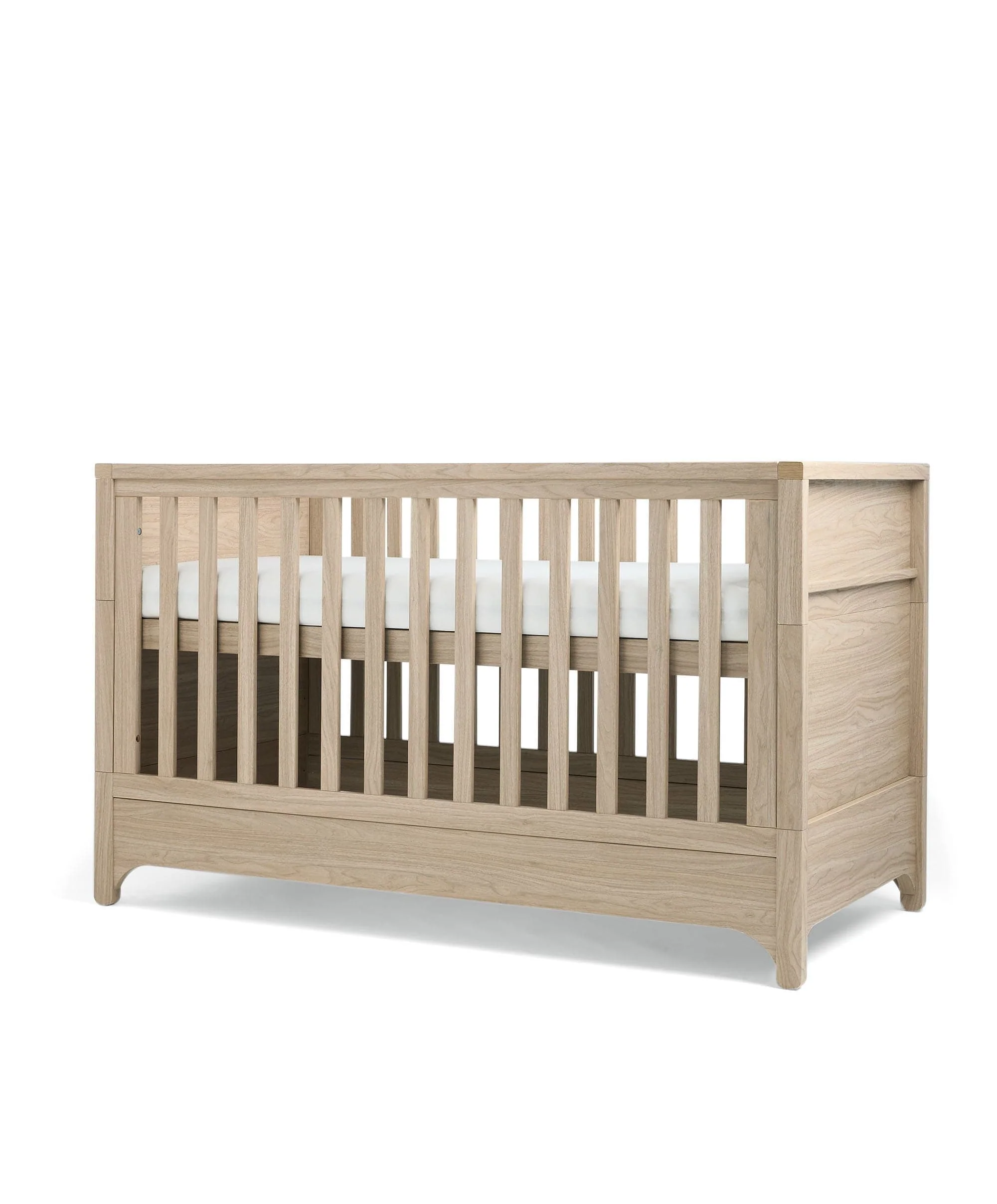 Barton Nursery Bundle With Lua Bedside Crib (6 Piece) - Oak - Image 5