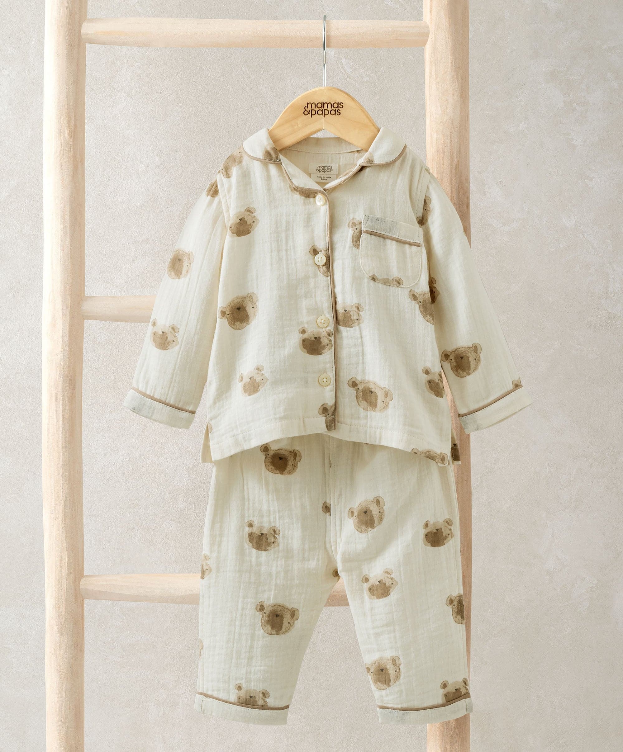 Bear Woven Pyjamas