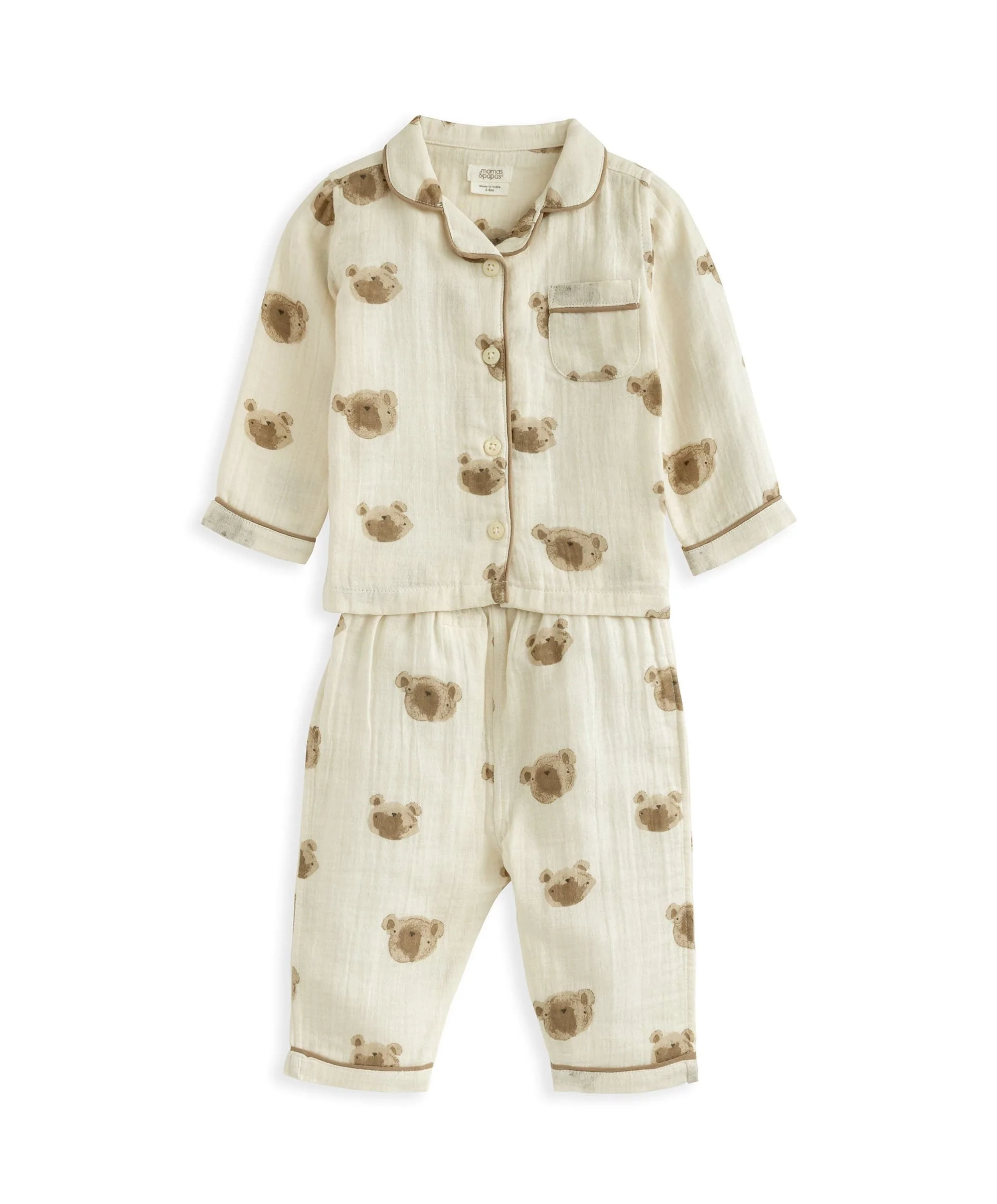 Bear Woven Pyjamas - Image 2