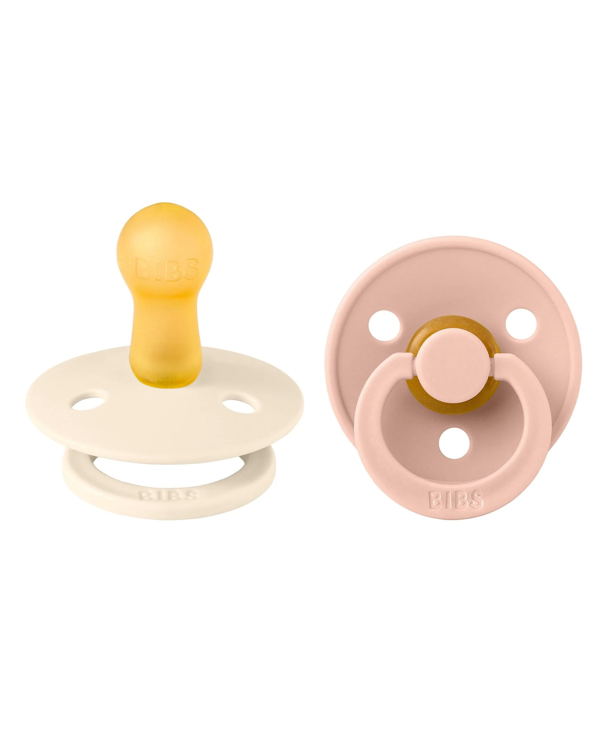 BIBS Dummies Bundle Size 1 (3 Pieces) – Blush - Image 2
