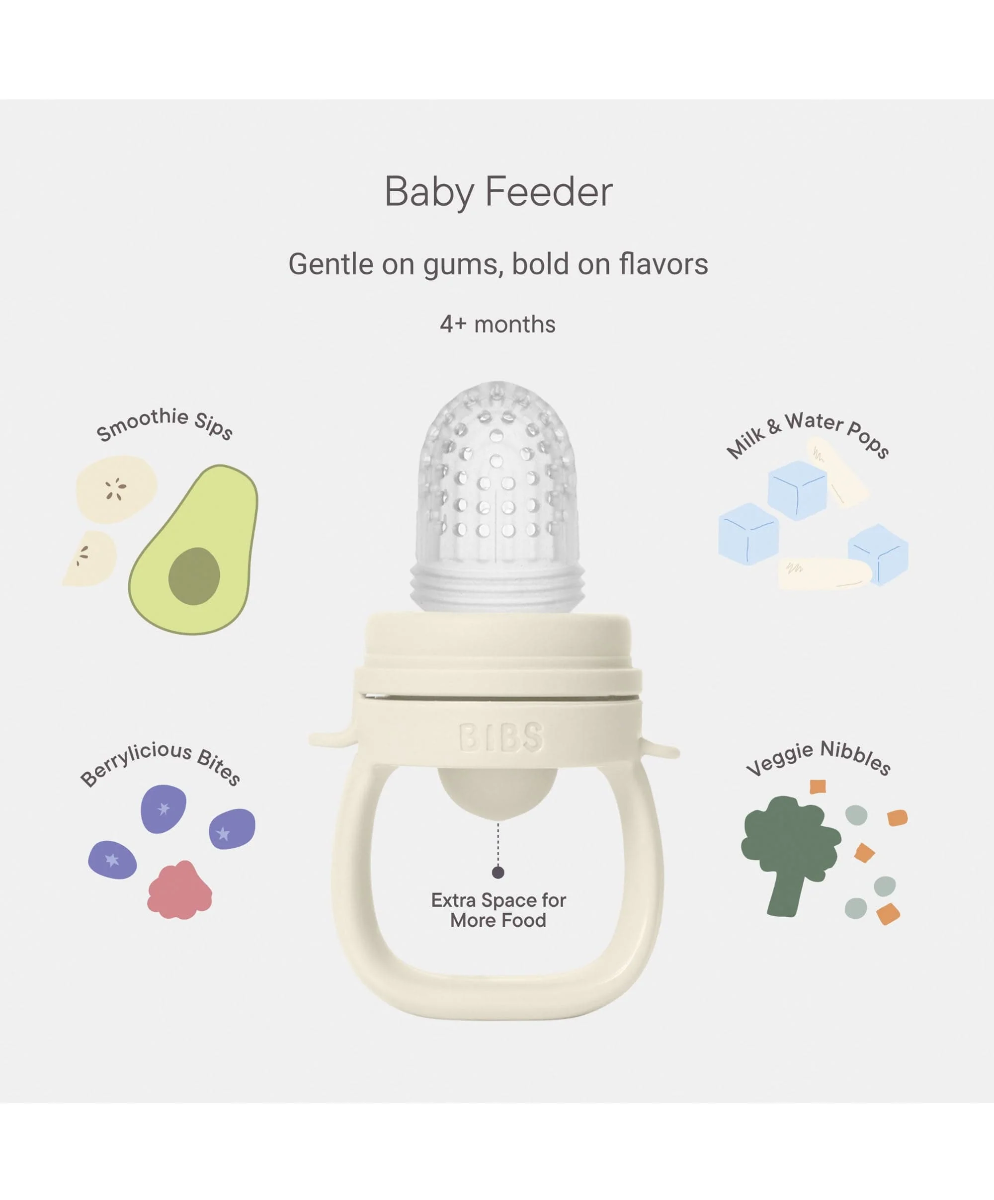 BIBS Baby Feeder - Sage - Image 8