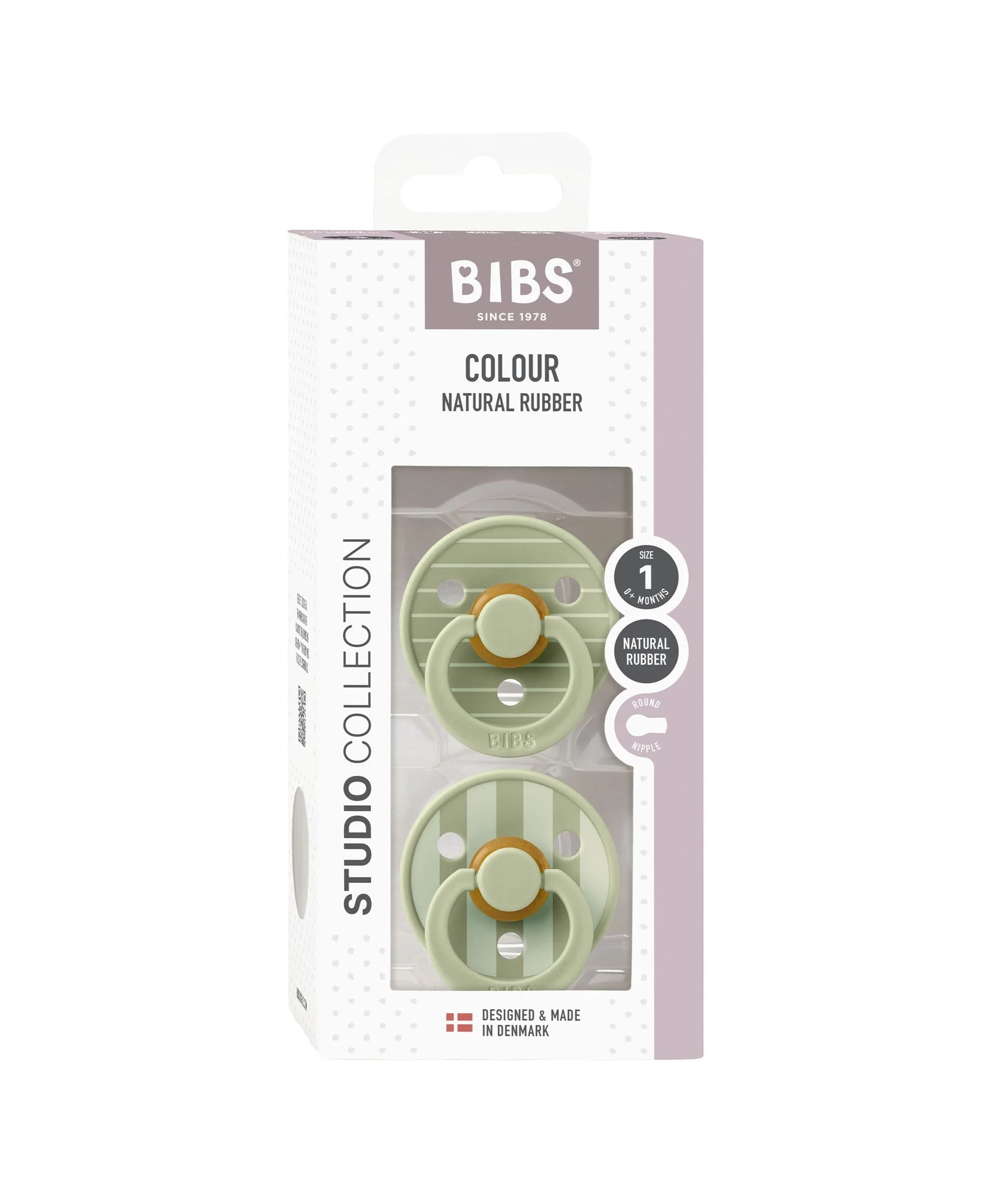 BIBS Dummies Bundles (3 Pieces) – Ivory/Sage - Image 3