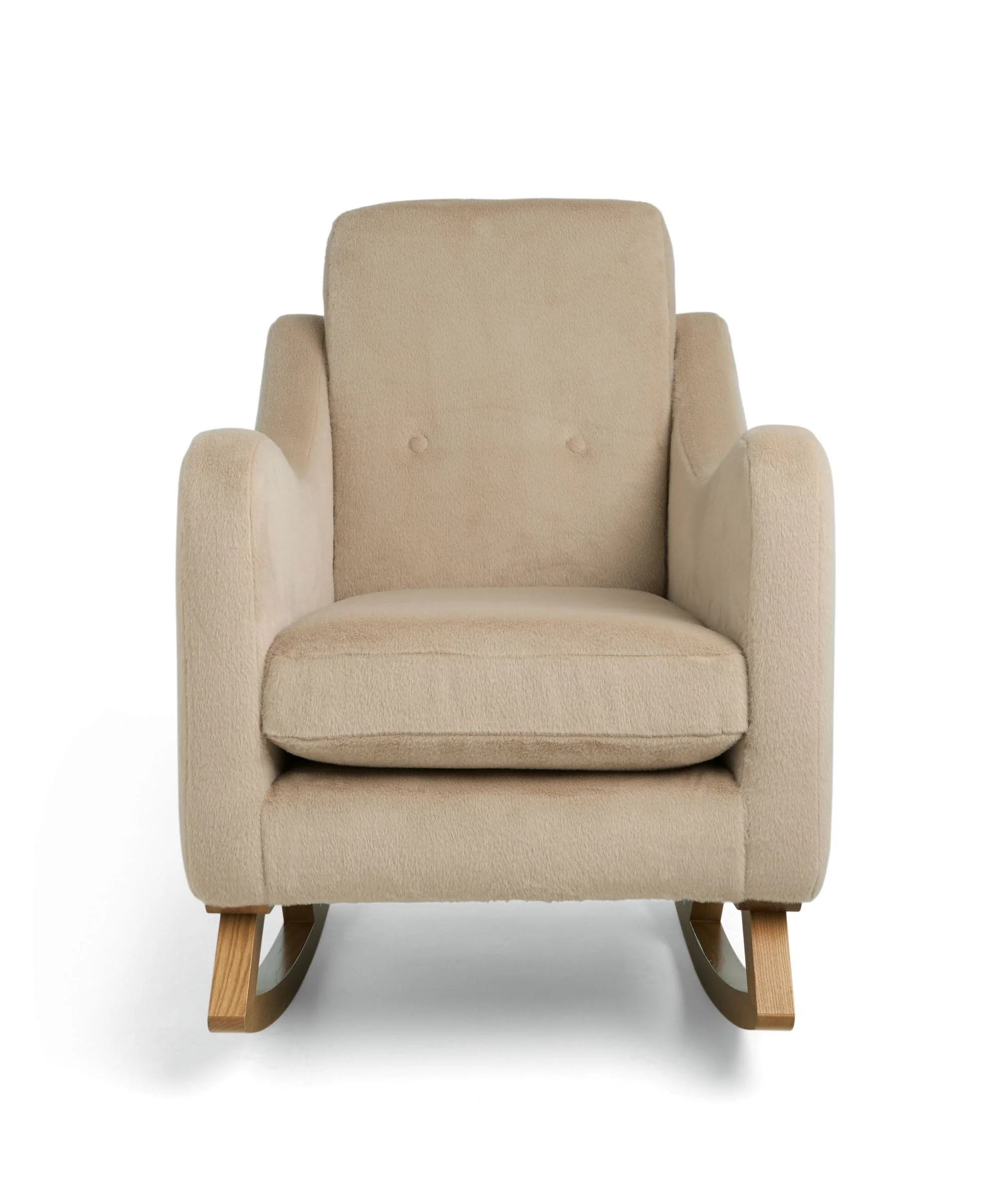 Bowdon Nursing Chair & Footstool Set - Almond Sherpa - Image 5