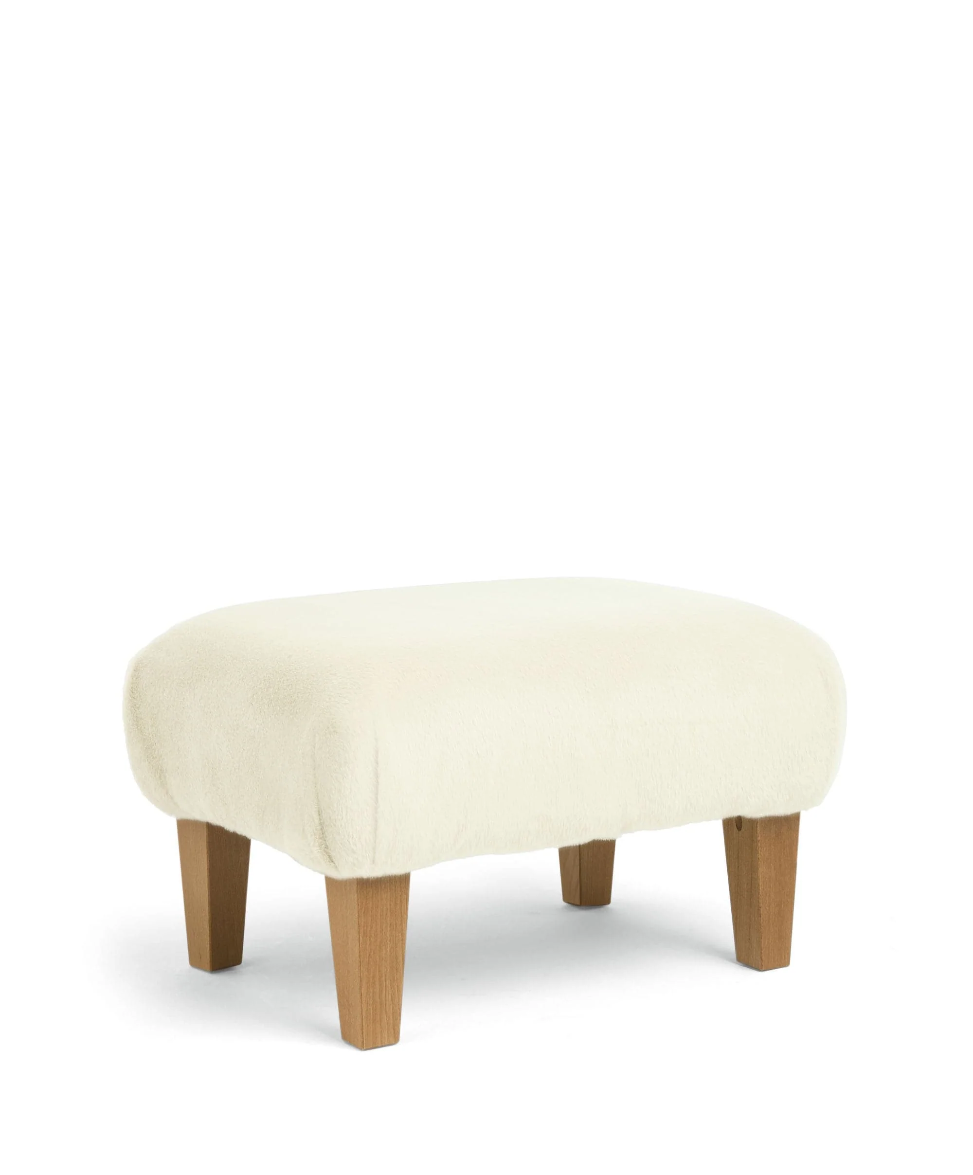 Bowdon Nursing Chair & Footstool Set - Feather Sherpa - Image 3