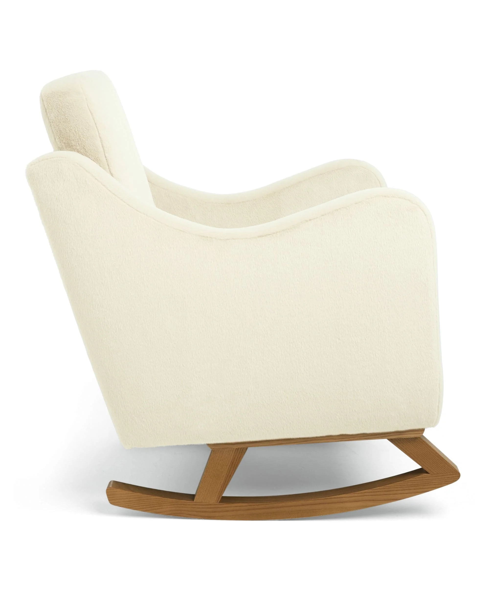 Bowdon Nursing Chair & Footstool Set - Feather Sherpa - Image 6