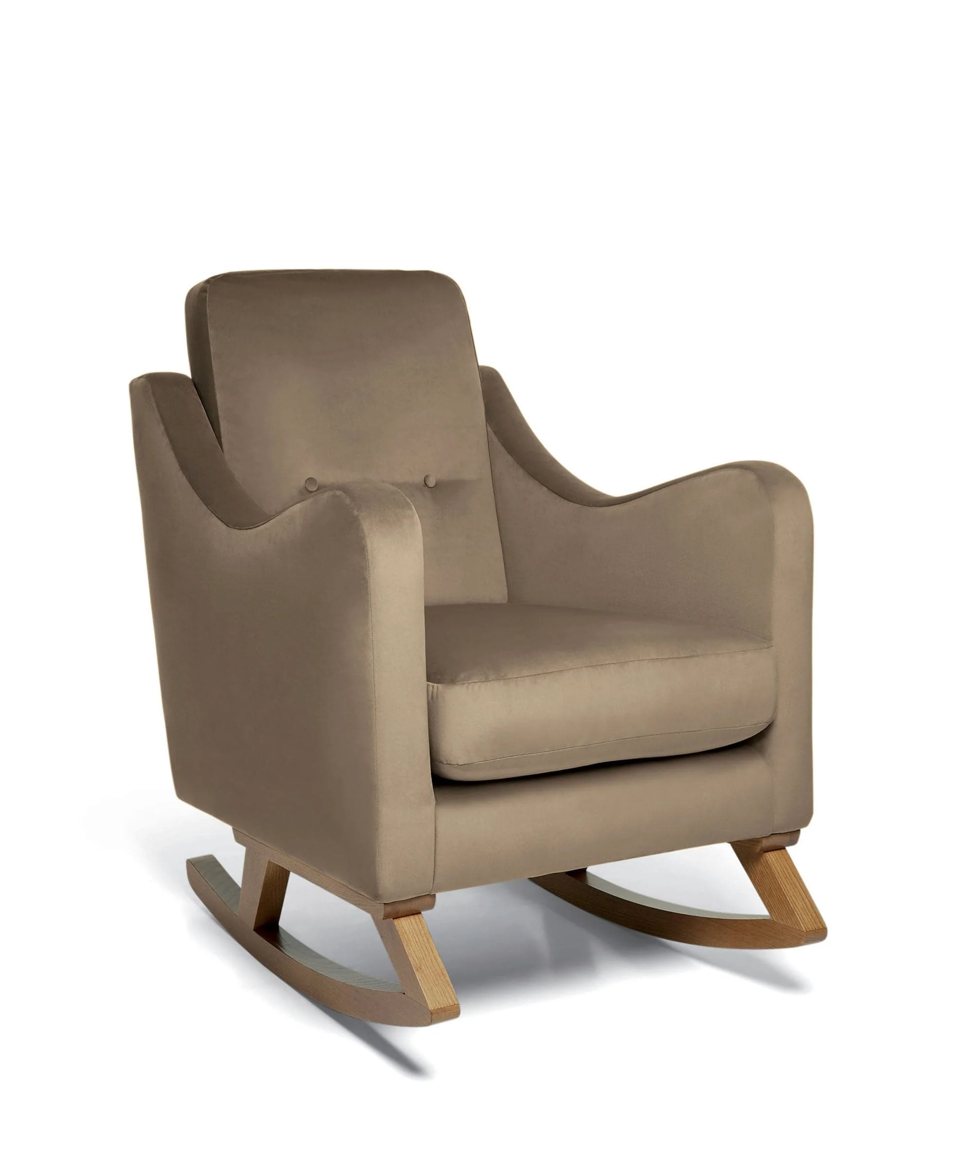 Bowdon Nursing Chair - Mocha Velvet - Image 2