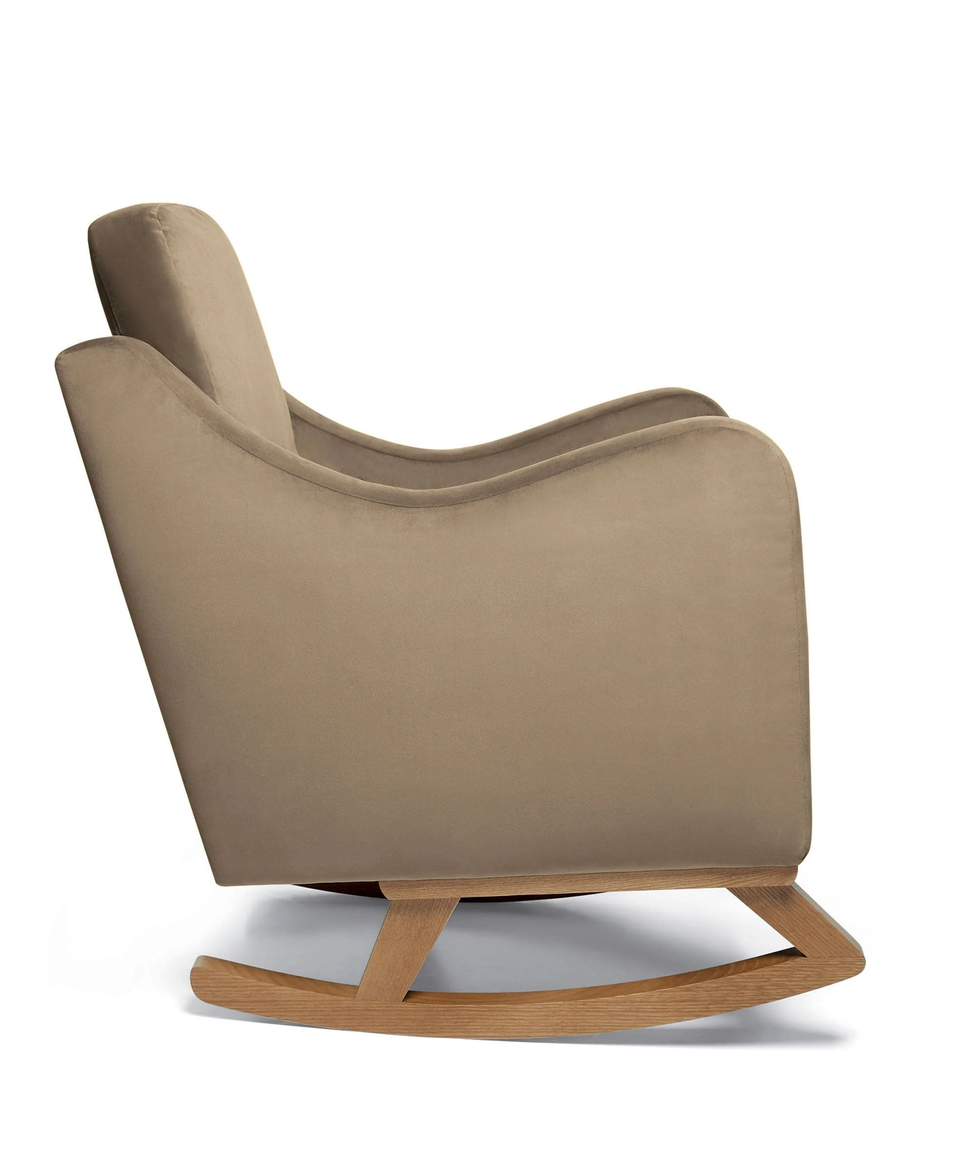 Bowdon Nursing Chair - Mocha Velvet - Image 4